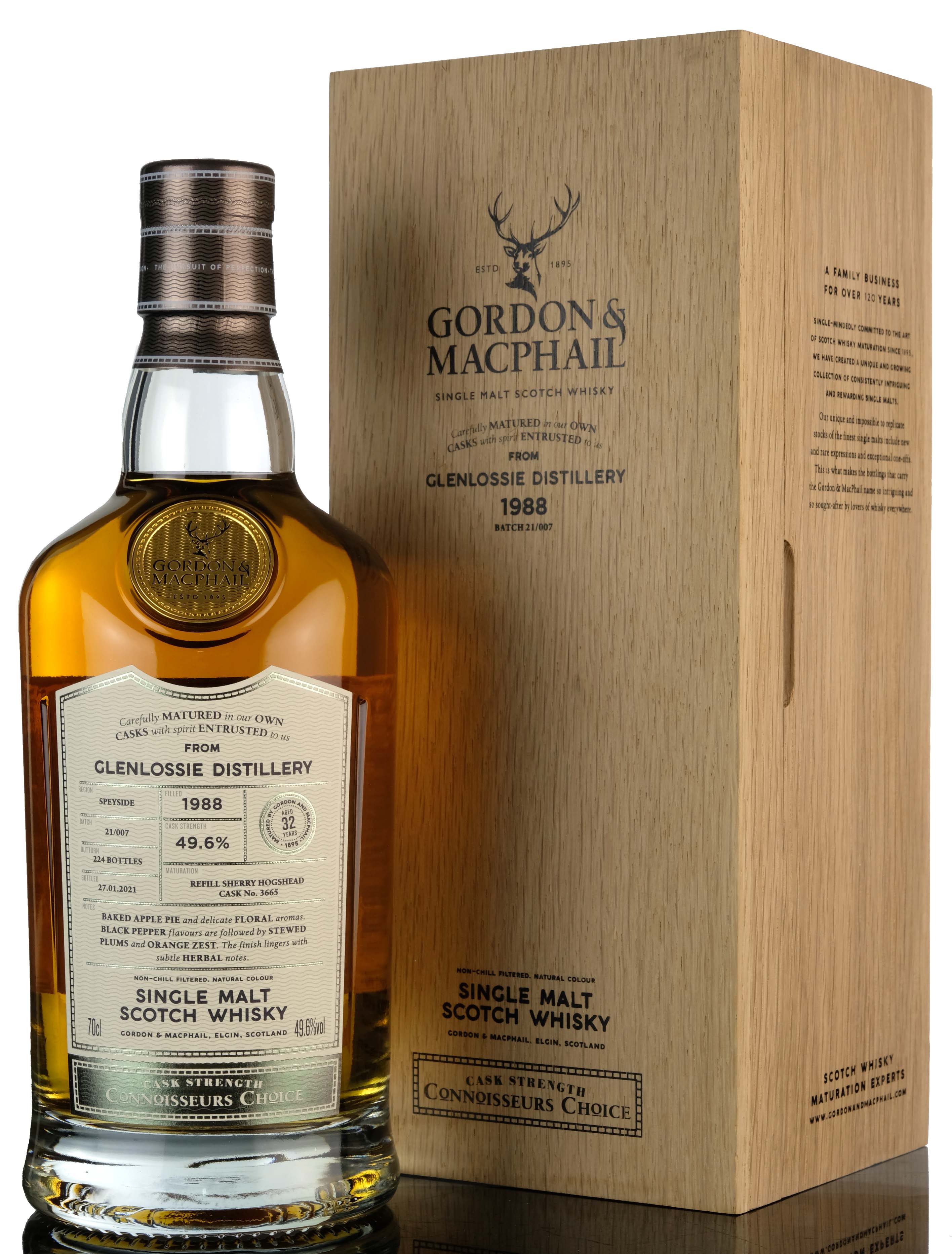Glenlossie 1988-2021 - 32 Year Old - Connoisseurs Choice Cask Strength