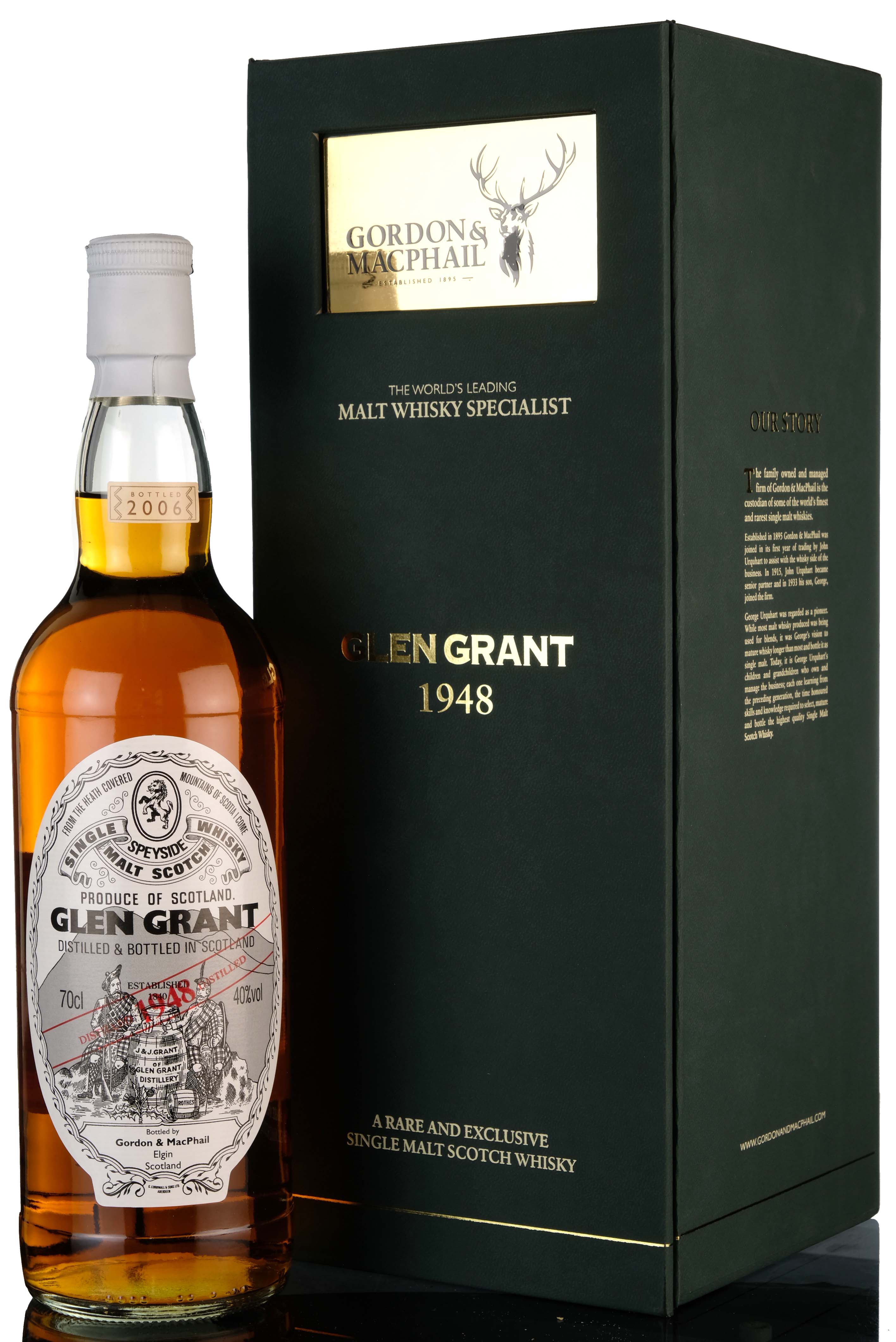 Glen Grant 1948-2006 - 58 Year Old - Gordon & MacPhail - Single Cask 2148