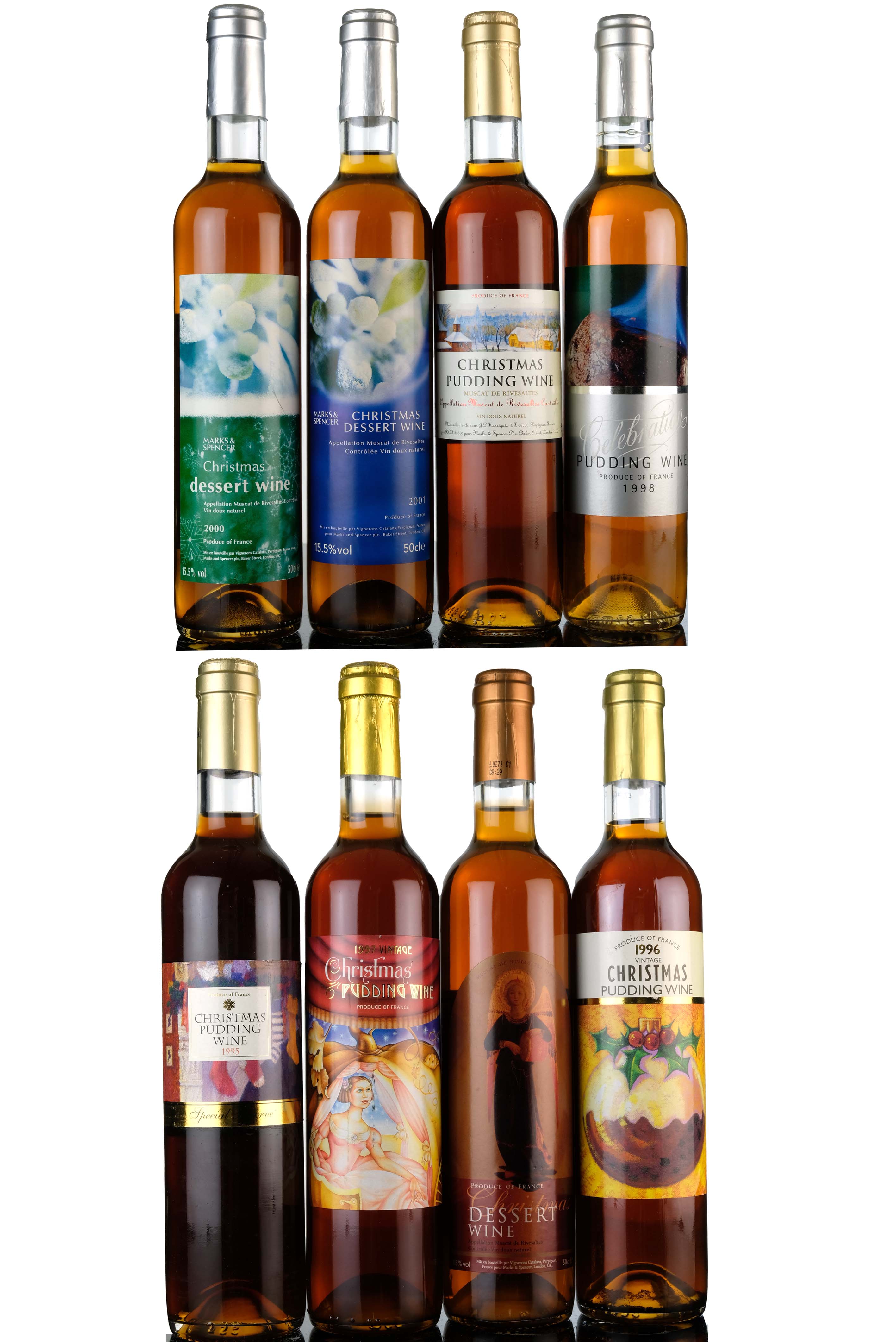 8 x St Michaels Christmas Wines - 50cl