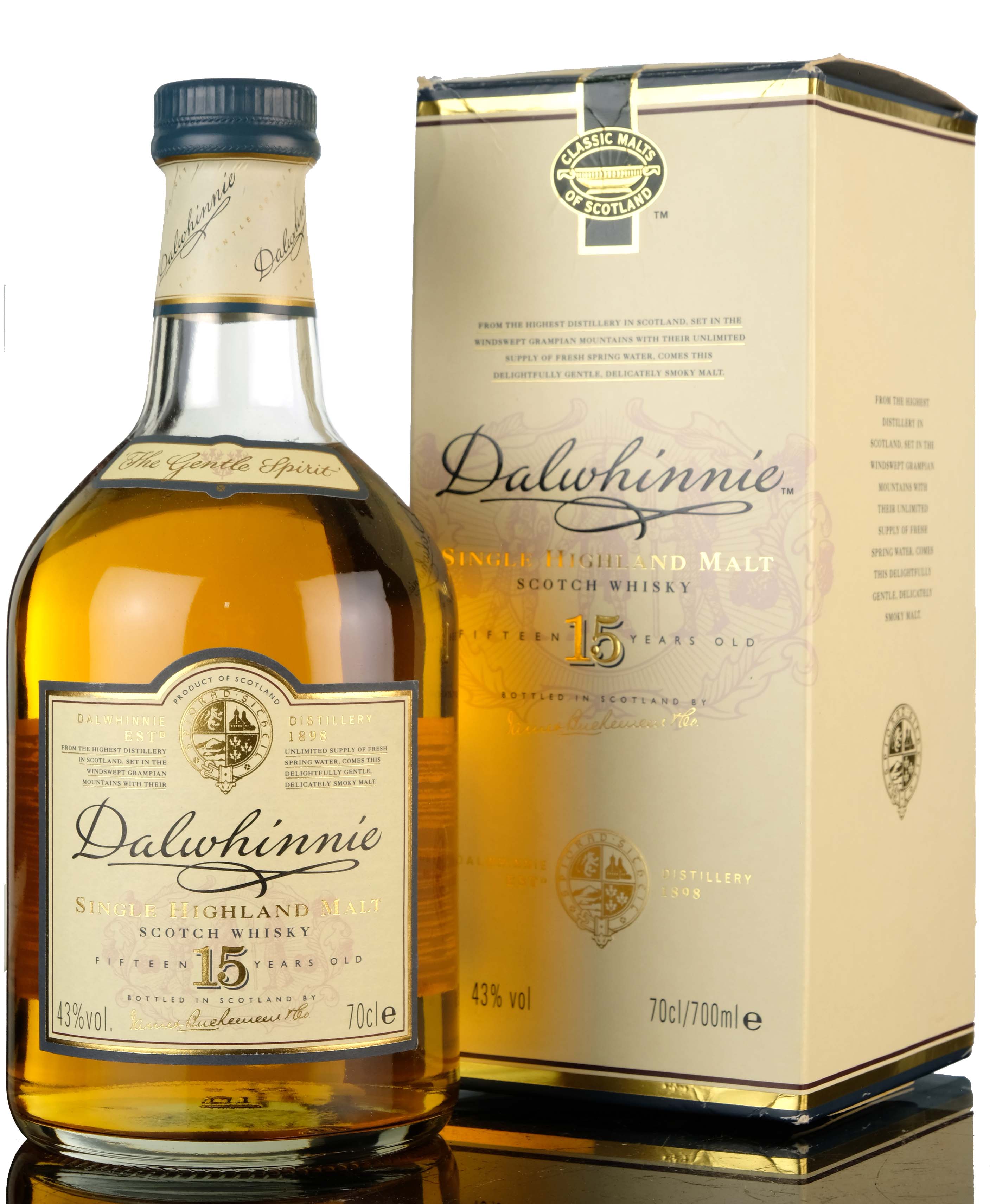 Dalwhinnie 15 Year Old - Early 2000s