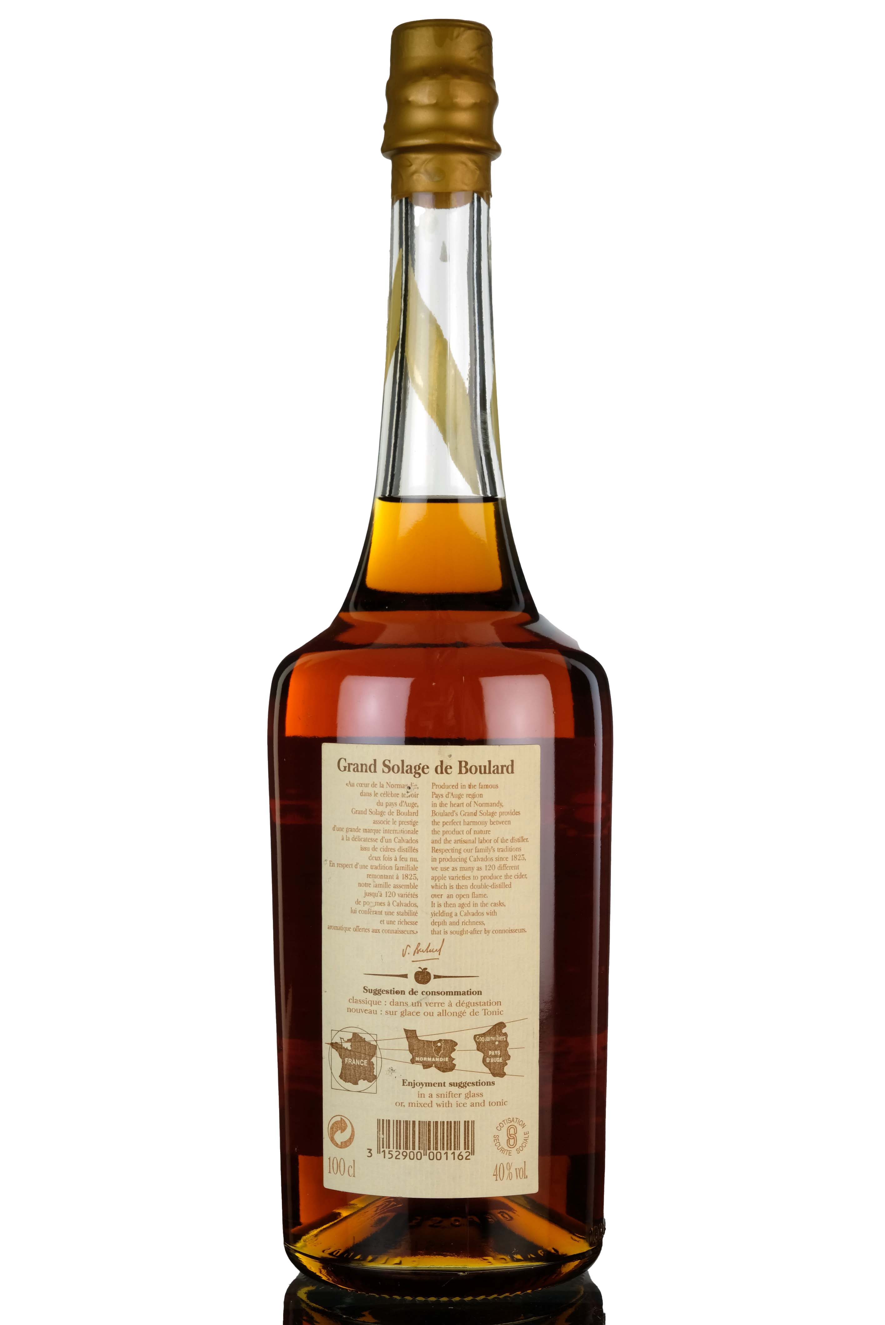 Calvados Boulard Grand Solage - 1 Litre