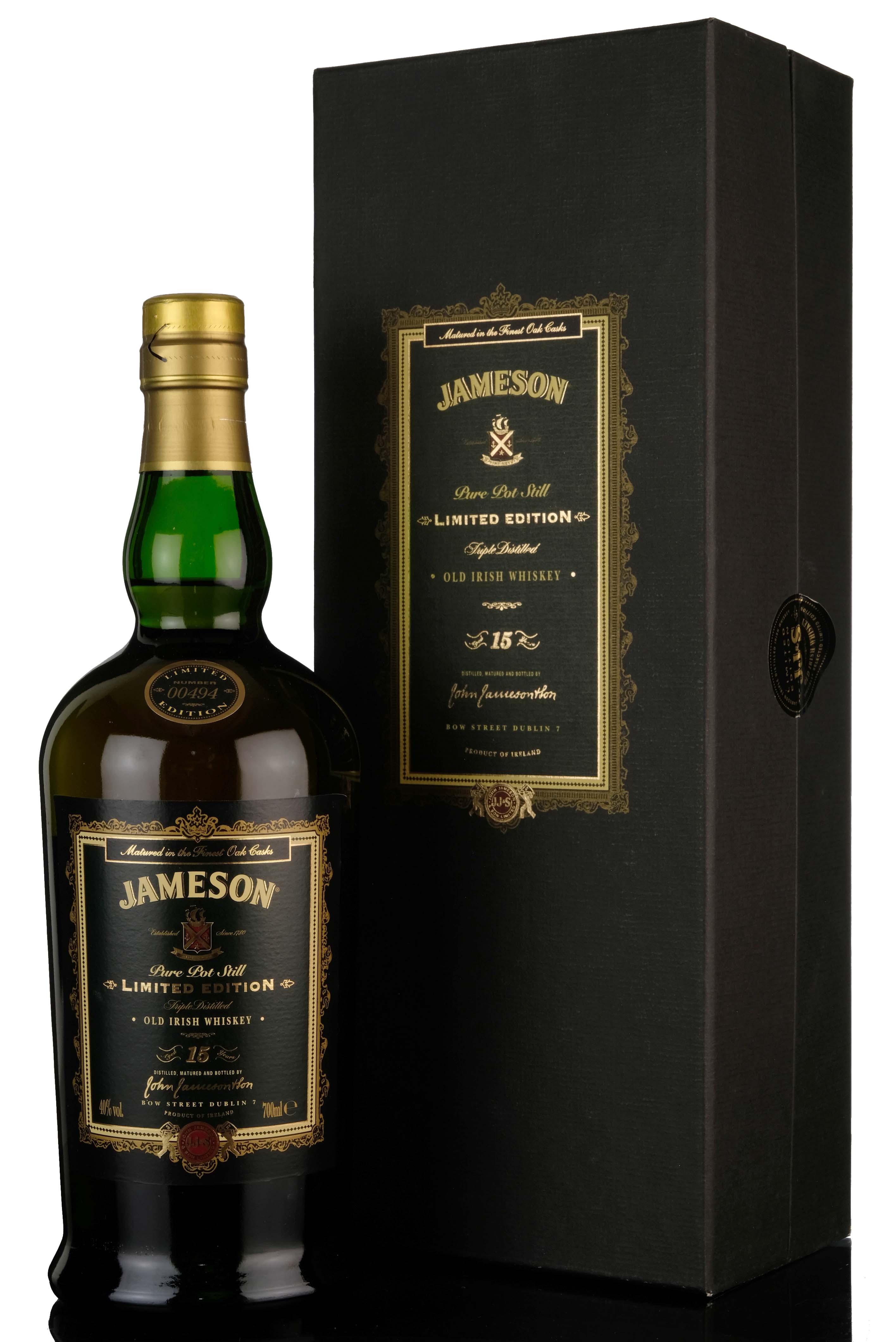 Jameson 15 Year Old - Irish Whiskey