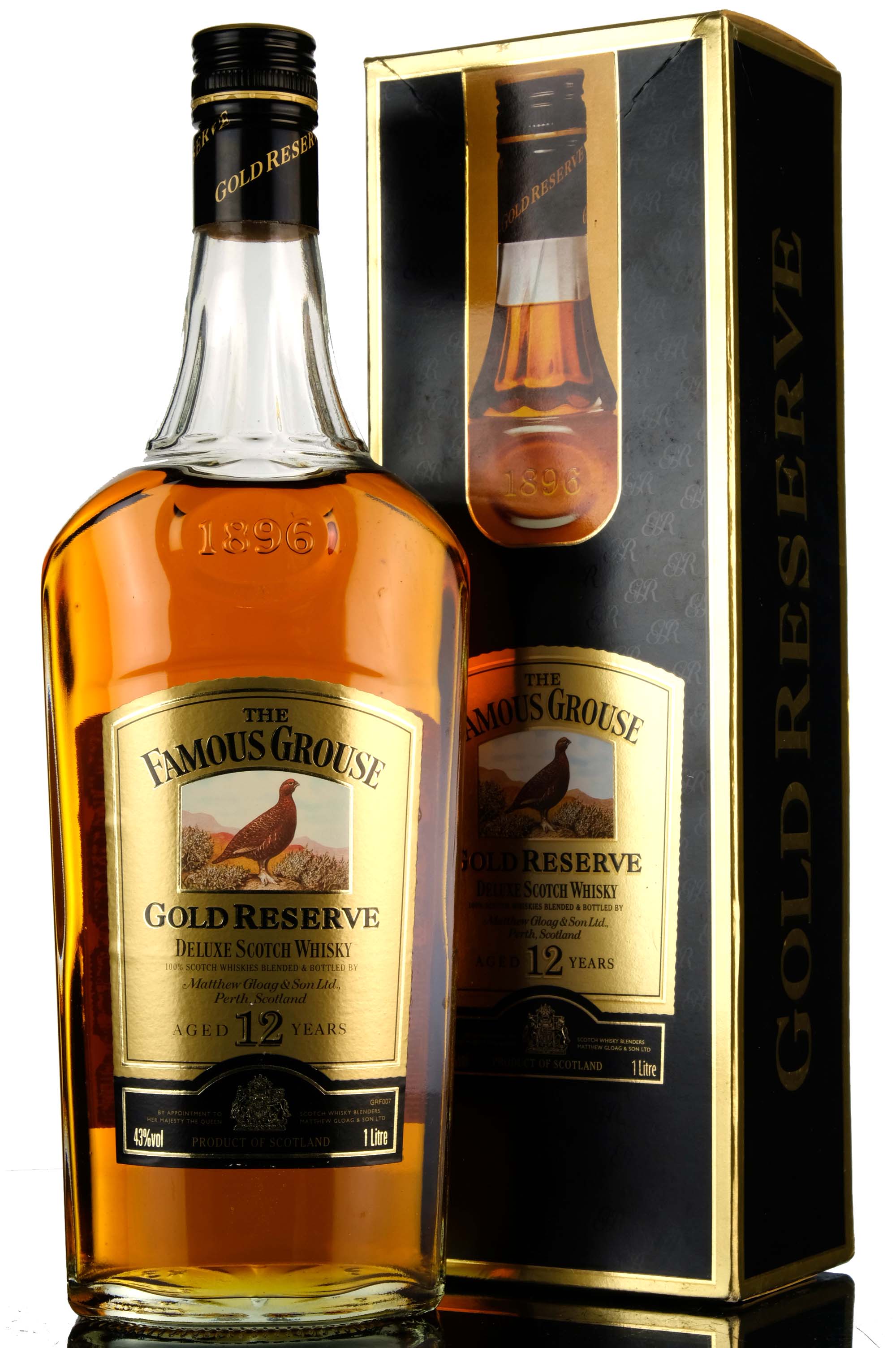 Famous Grouse 12 Year Old - Gold Reserve - 1 Litre