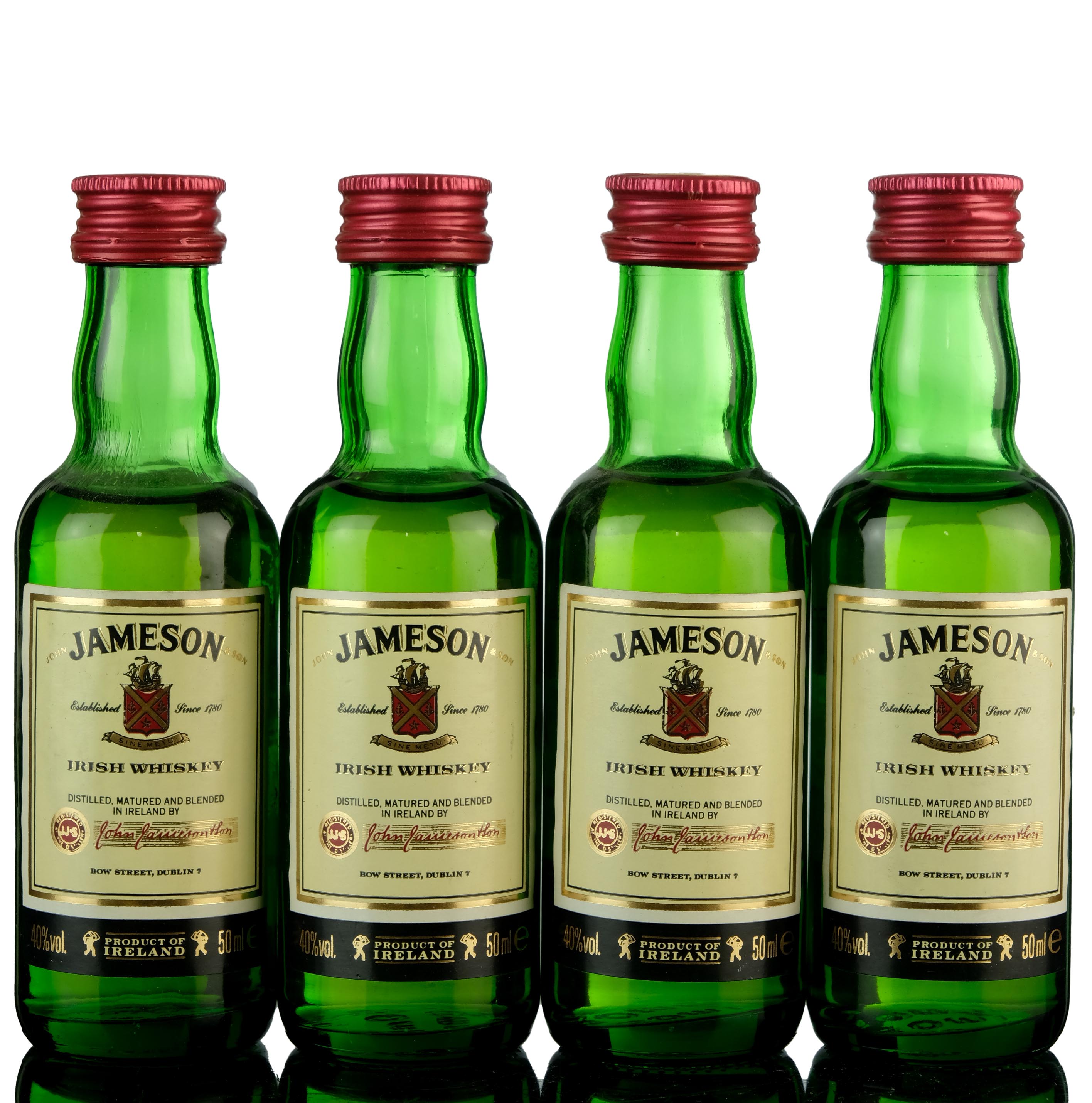 4 x Jameson Irish Whiskey - Miniatures