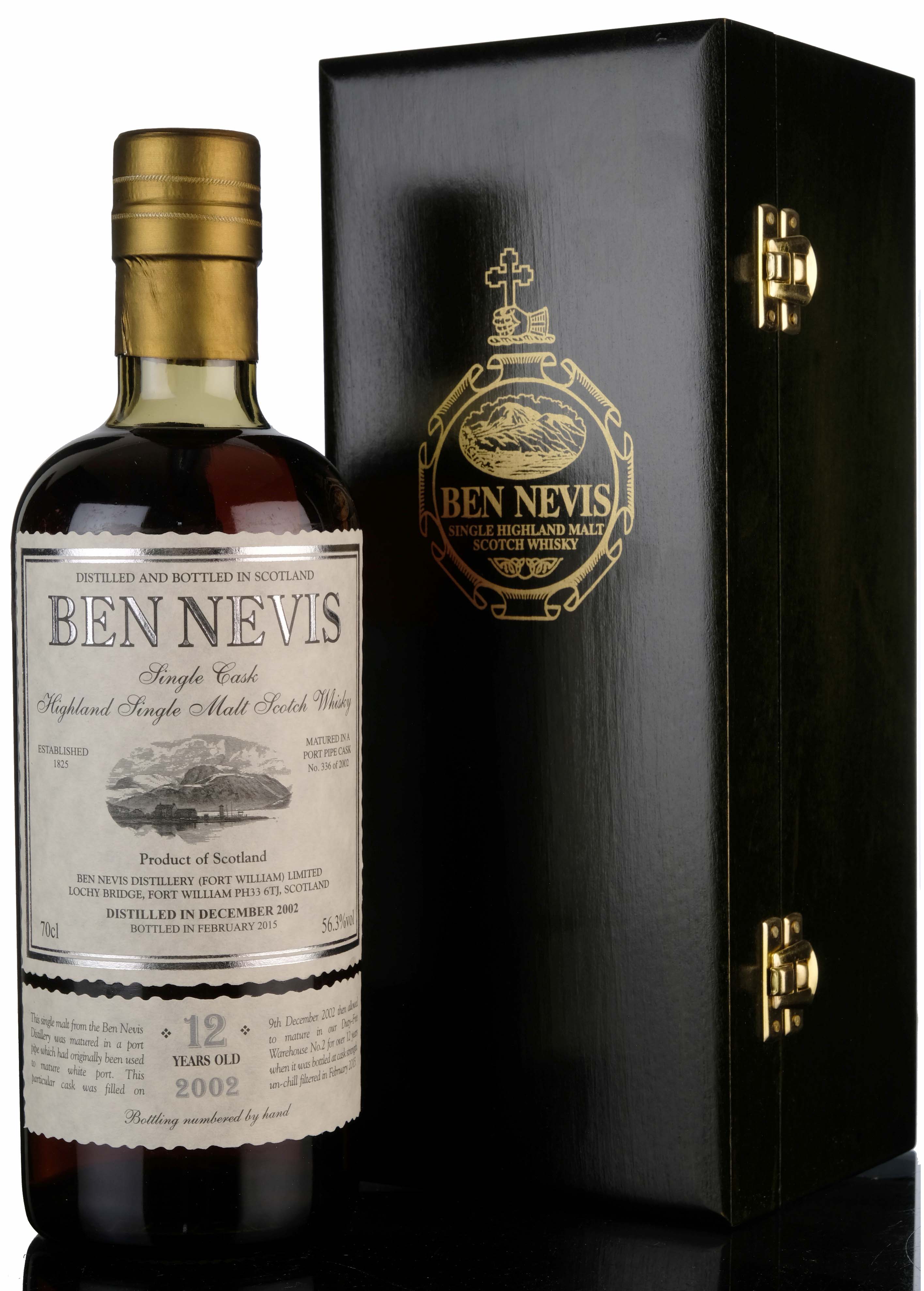 Ben Nevis 2002-2015 - 12 Year Old - Single Cask 336 - Port Pipe Cask