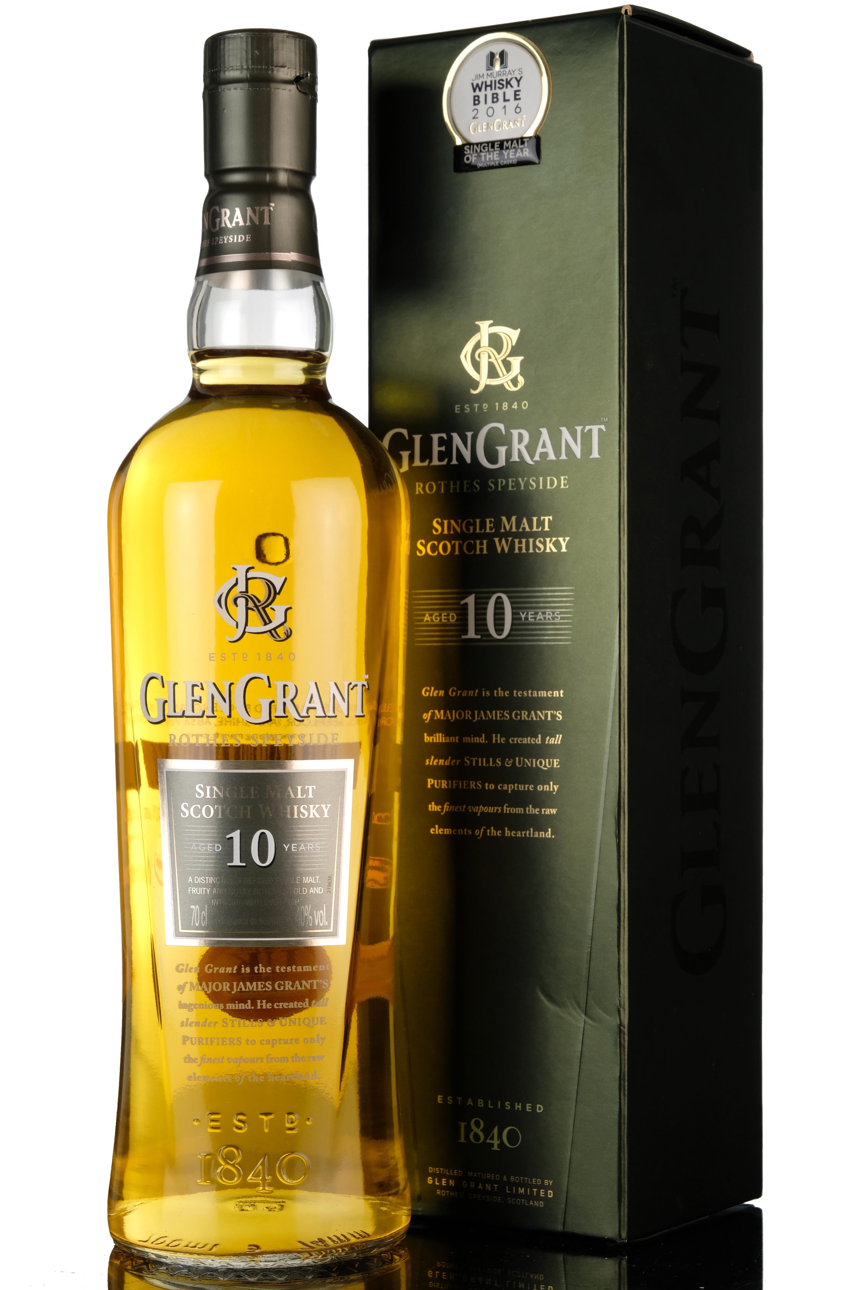 Glen Grant 10 Year Old - 2010s