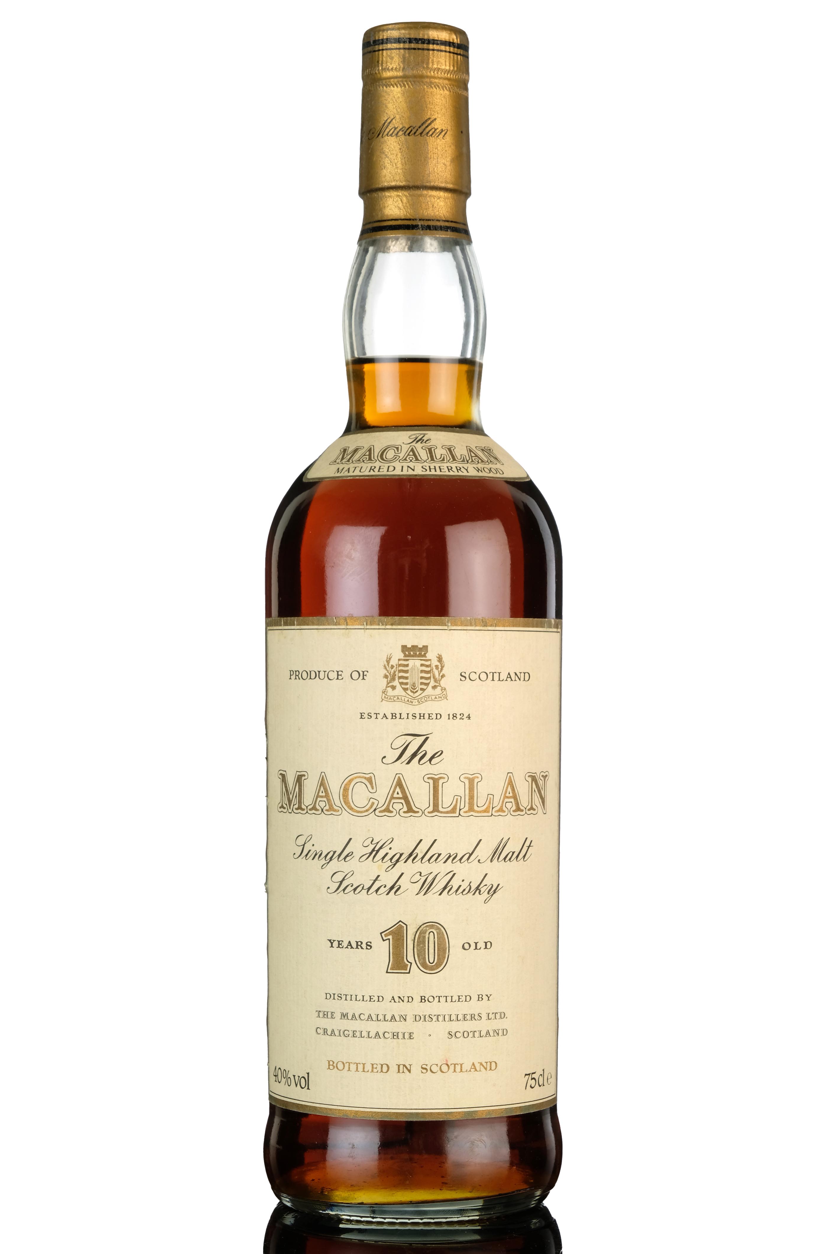 Macallan 10 Year Old - Circa 1990