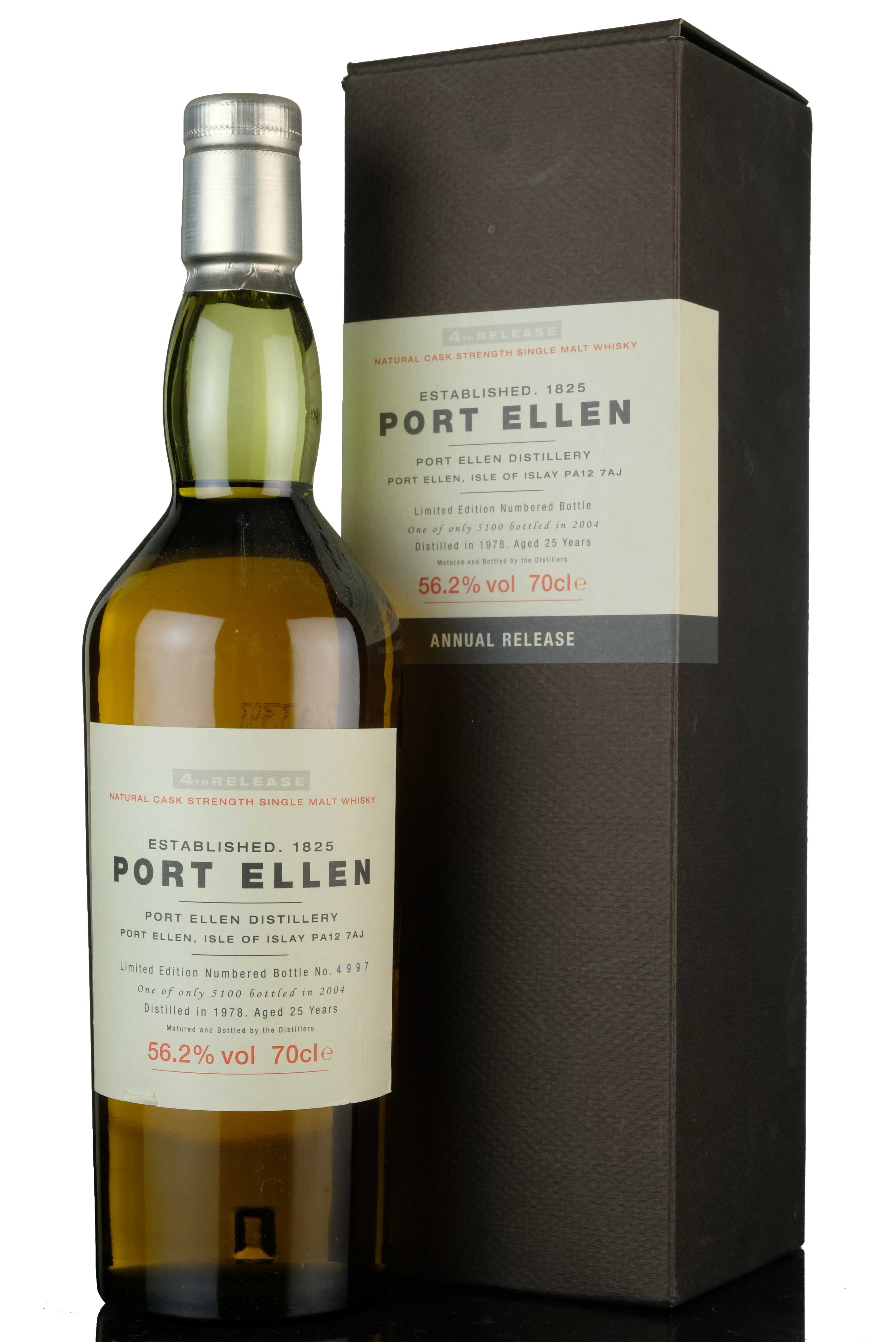 Port Ellen 1978-2004 - 25 Year Old - 4th Release