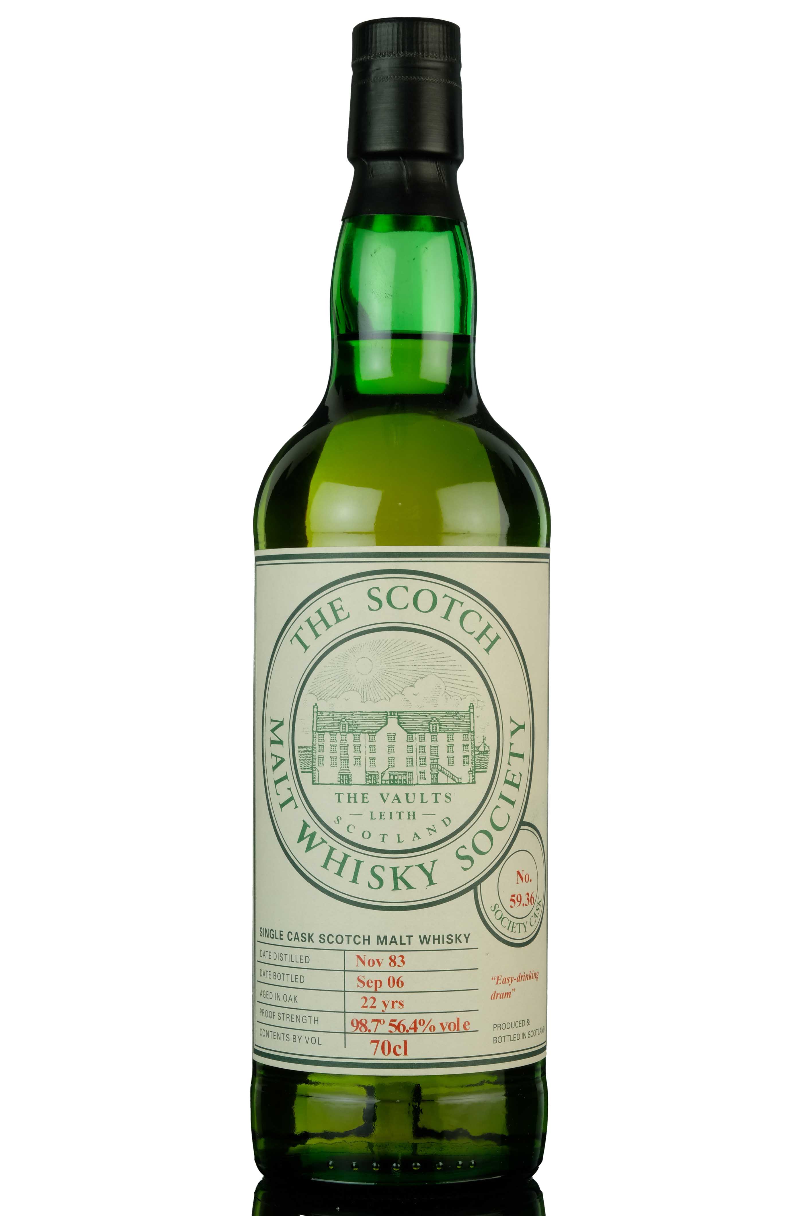 Teaninich 1983-2006 - 22 Year Old - SMWS 59.36 - Easy Drinking Dram