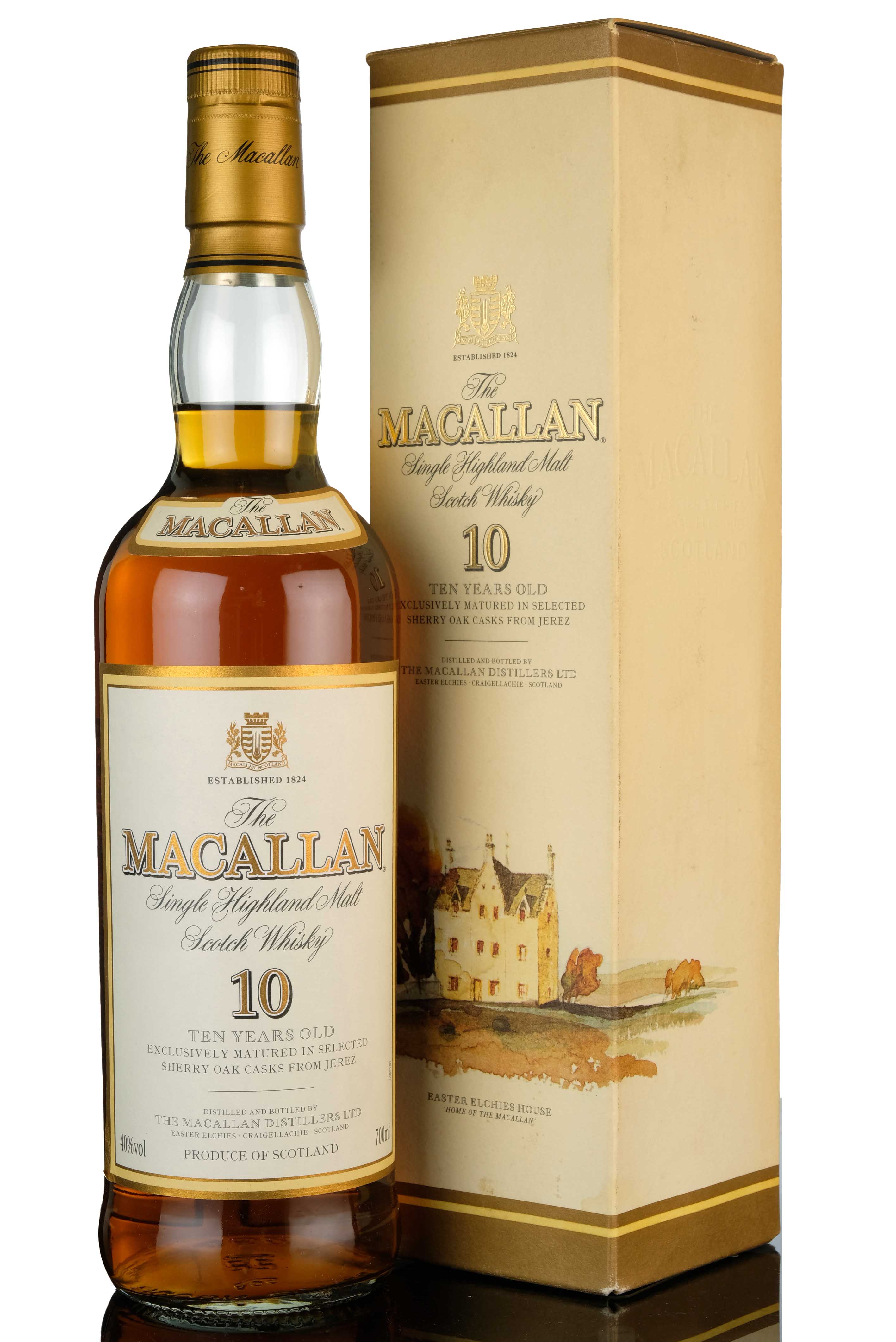 Macallan 10 Year Old - Sherry Casks - Early 2000s