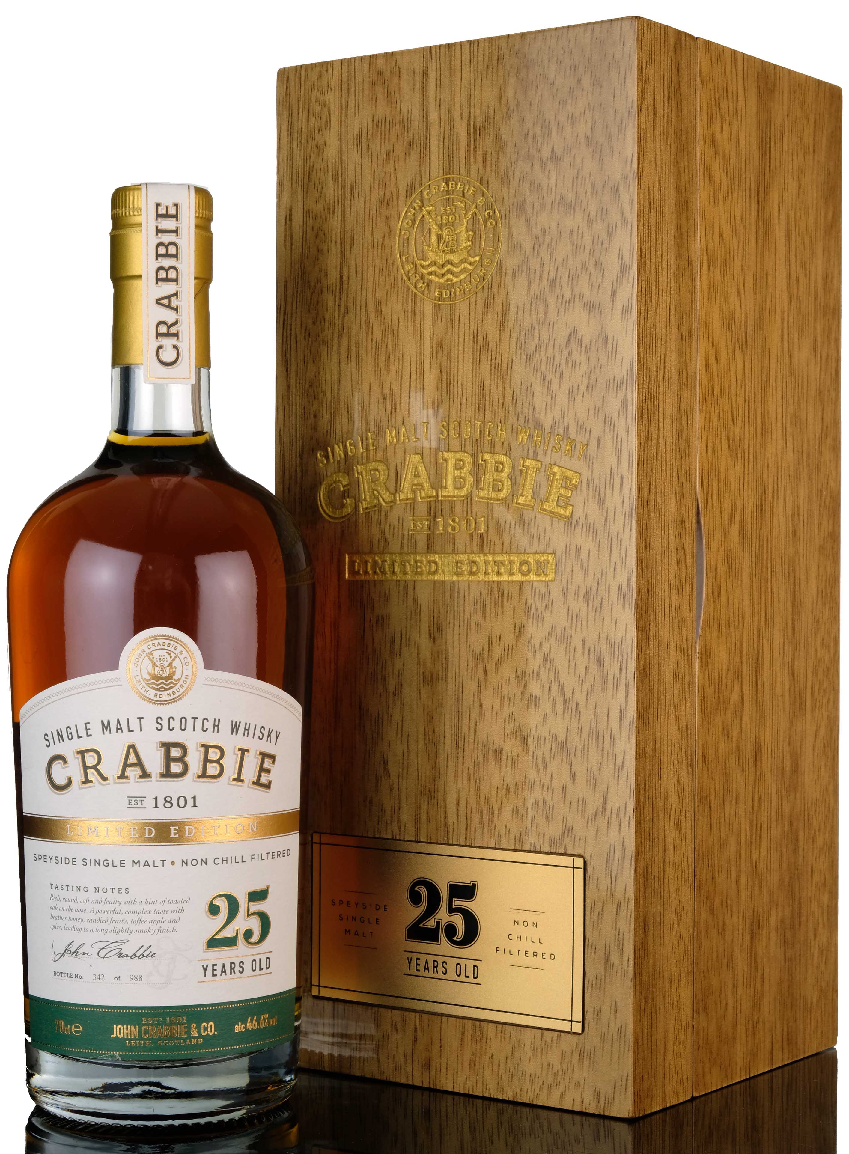 Crabbie 25 Year Old - 2018 Release