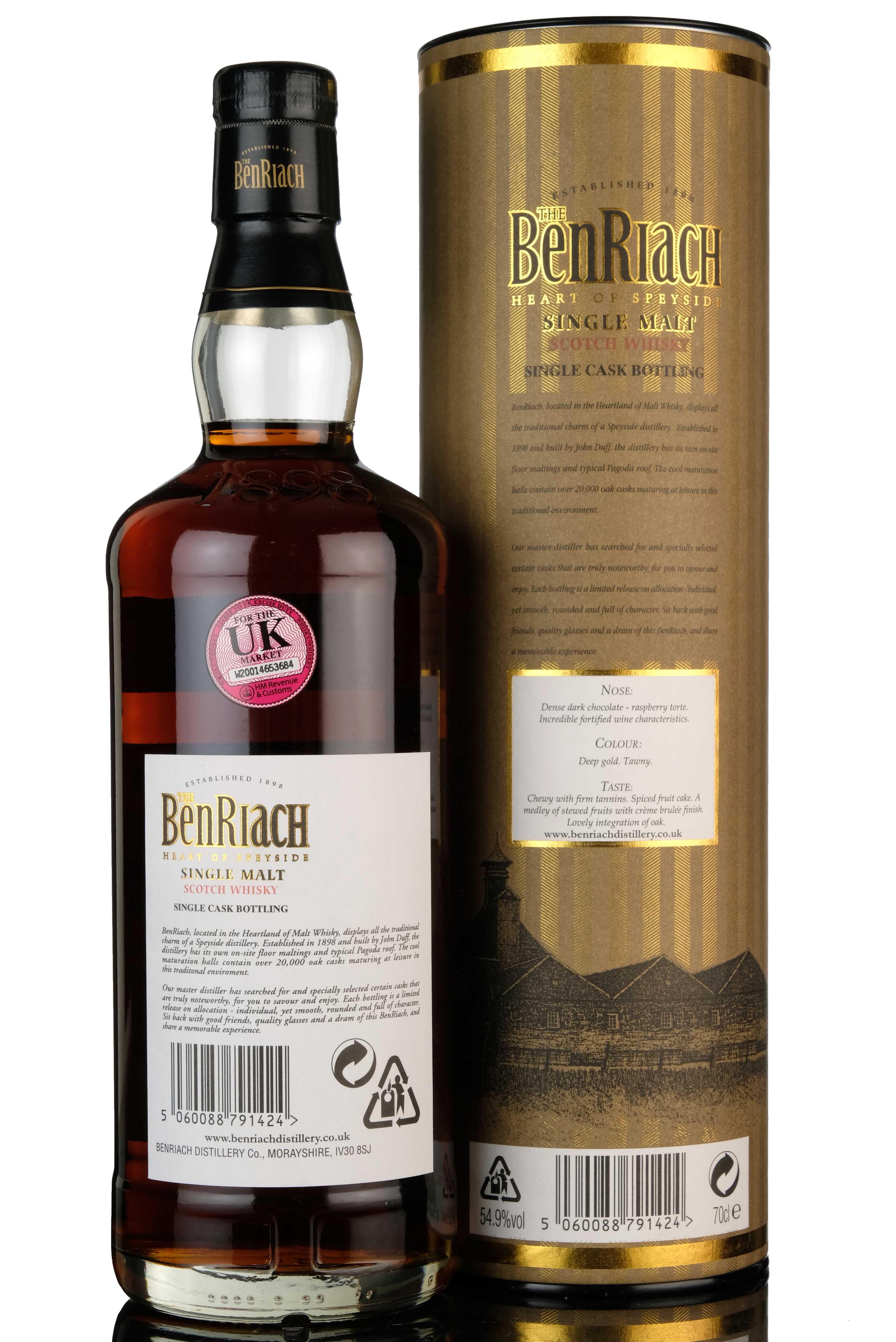 Benriach 1977-2008 - 31 Year Old - Single Cask 1029