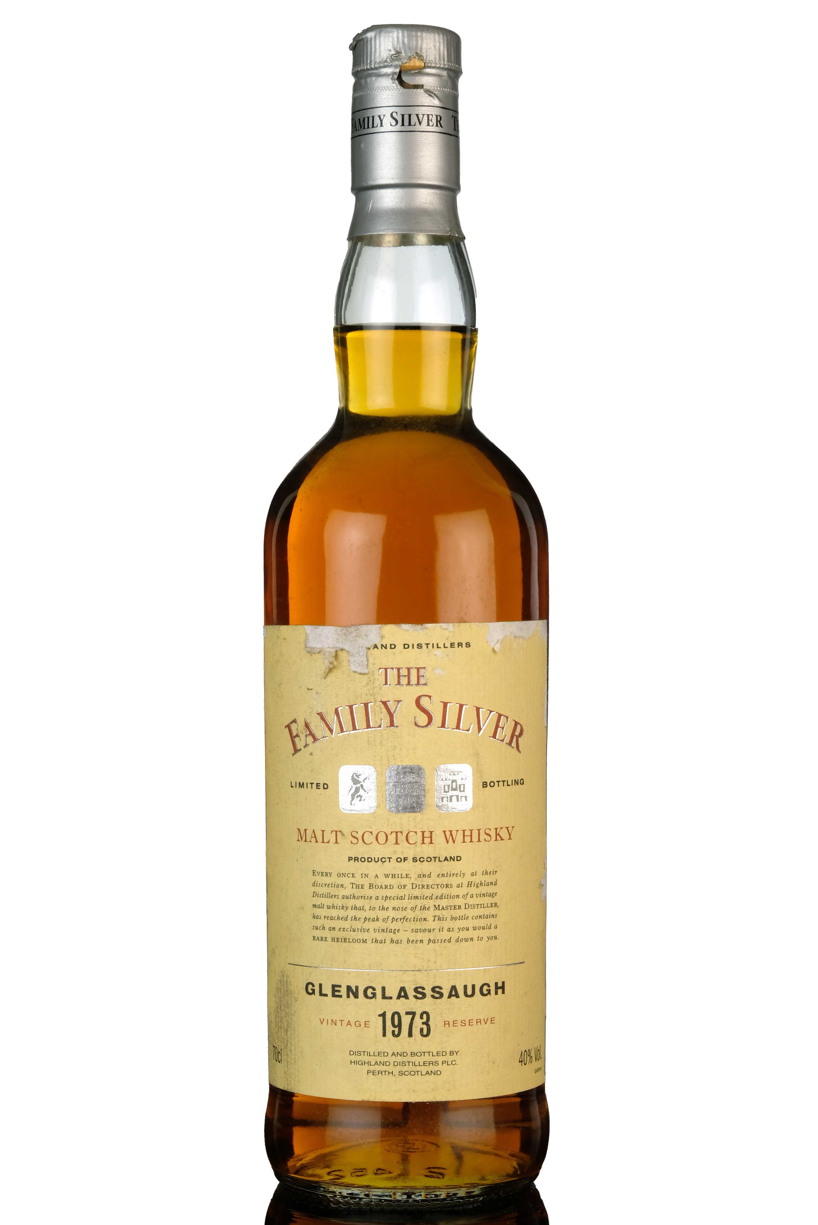 Glenglassaugh 1973 - Family Silver