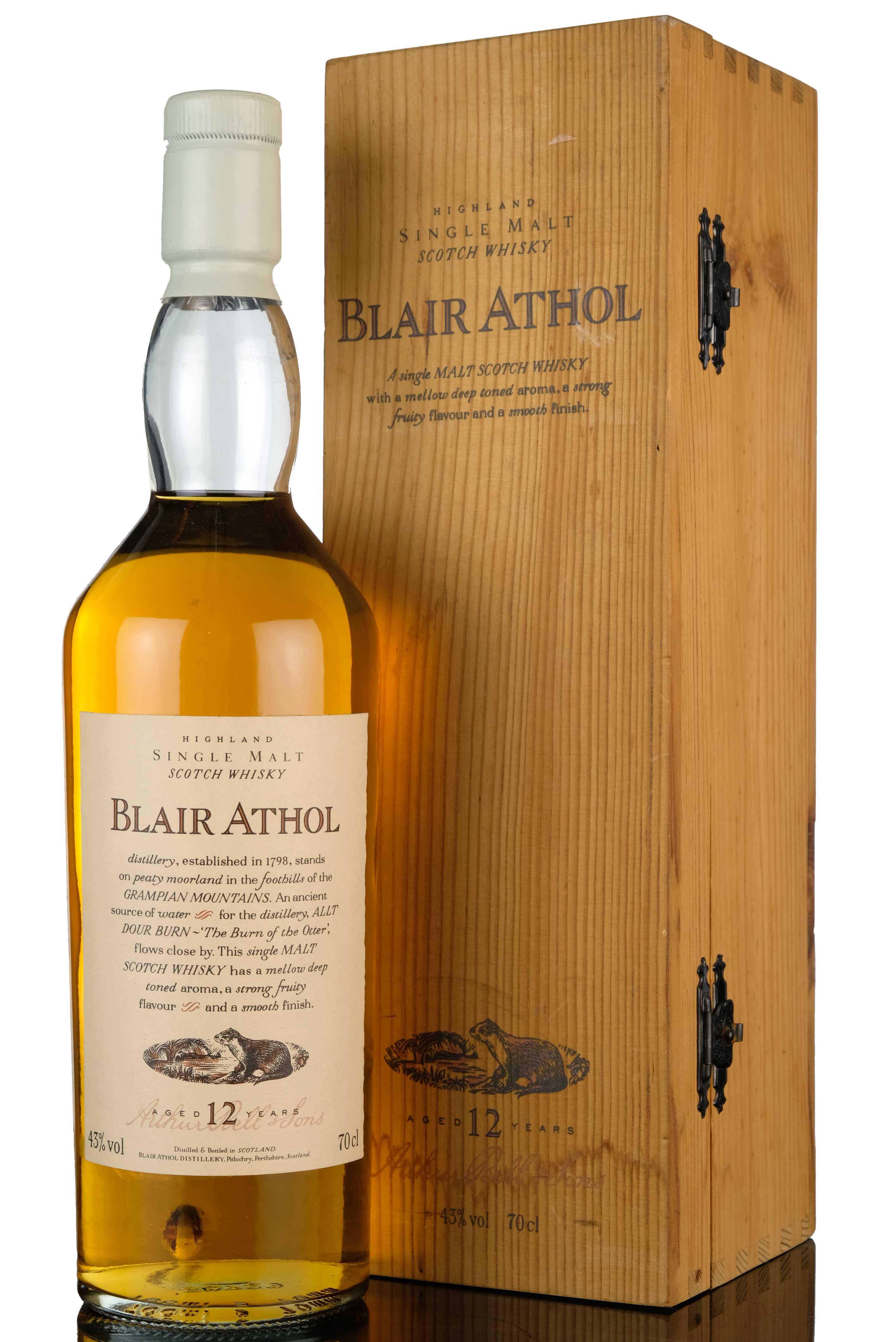 Blair Athol 12 Year Old - Flora & Fauna - White Capsule