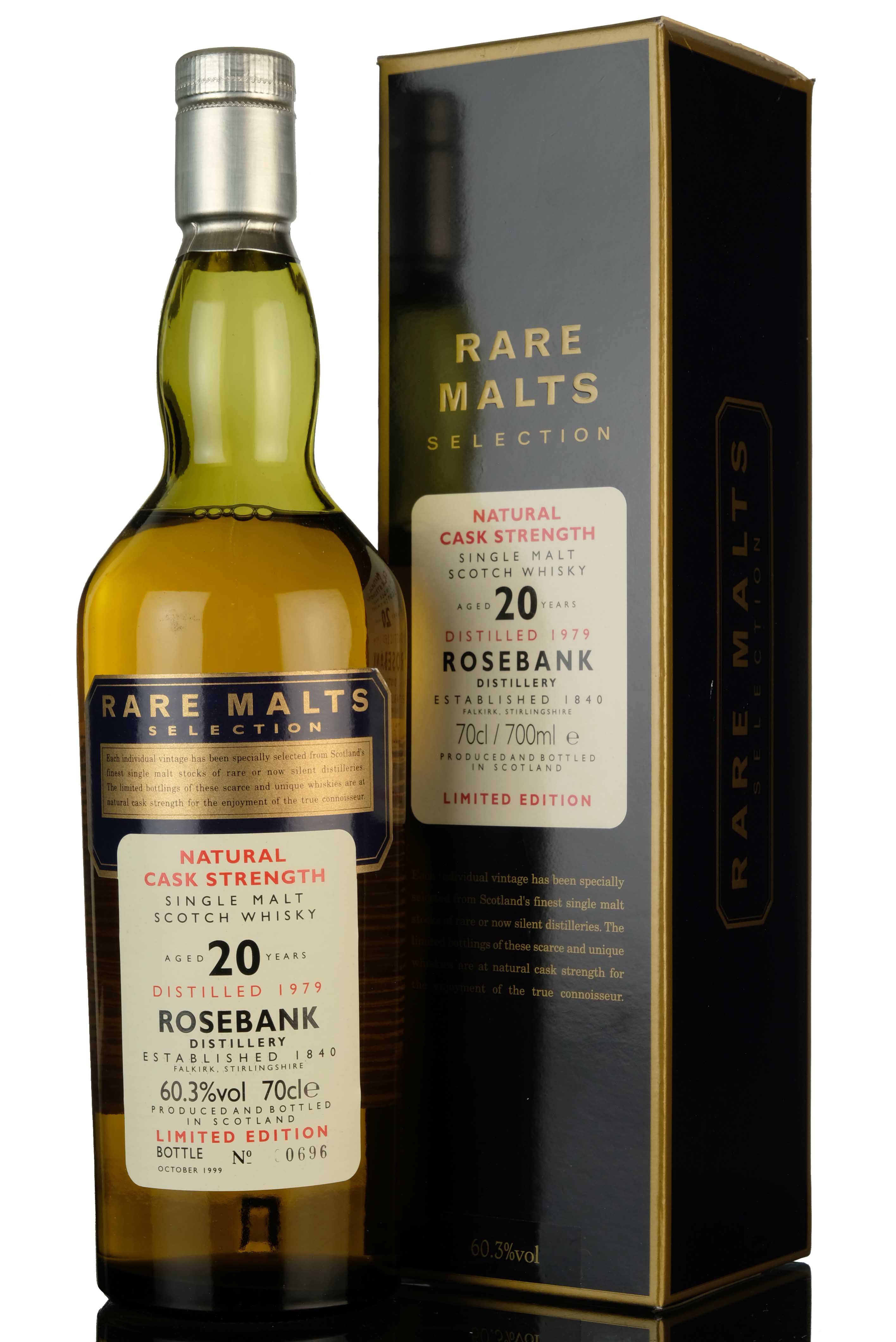 Rosebank 1979-1999 - 20 Year Old - Rare Malts 60.3%