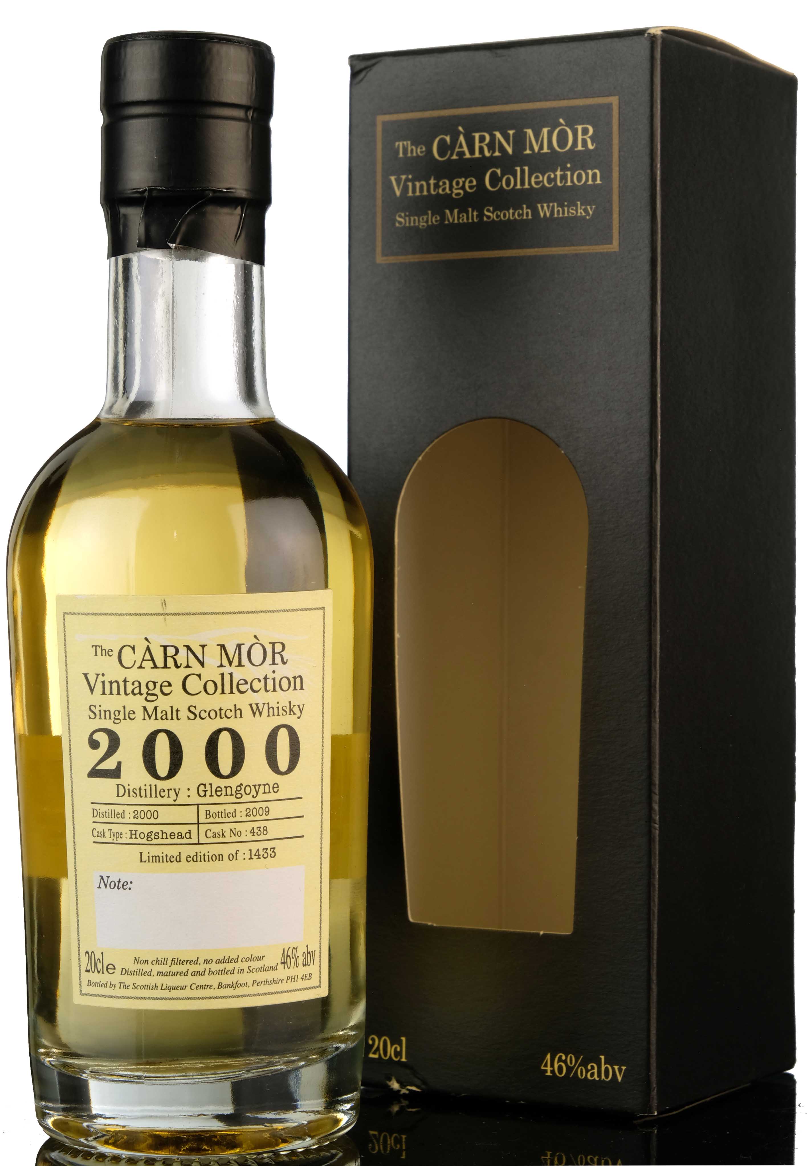 Glengoyne 2000-2009 - Carn Mor - Single Cask 438 - 20cl