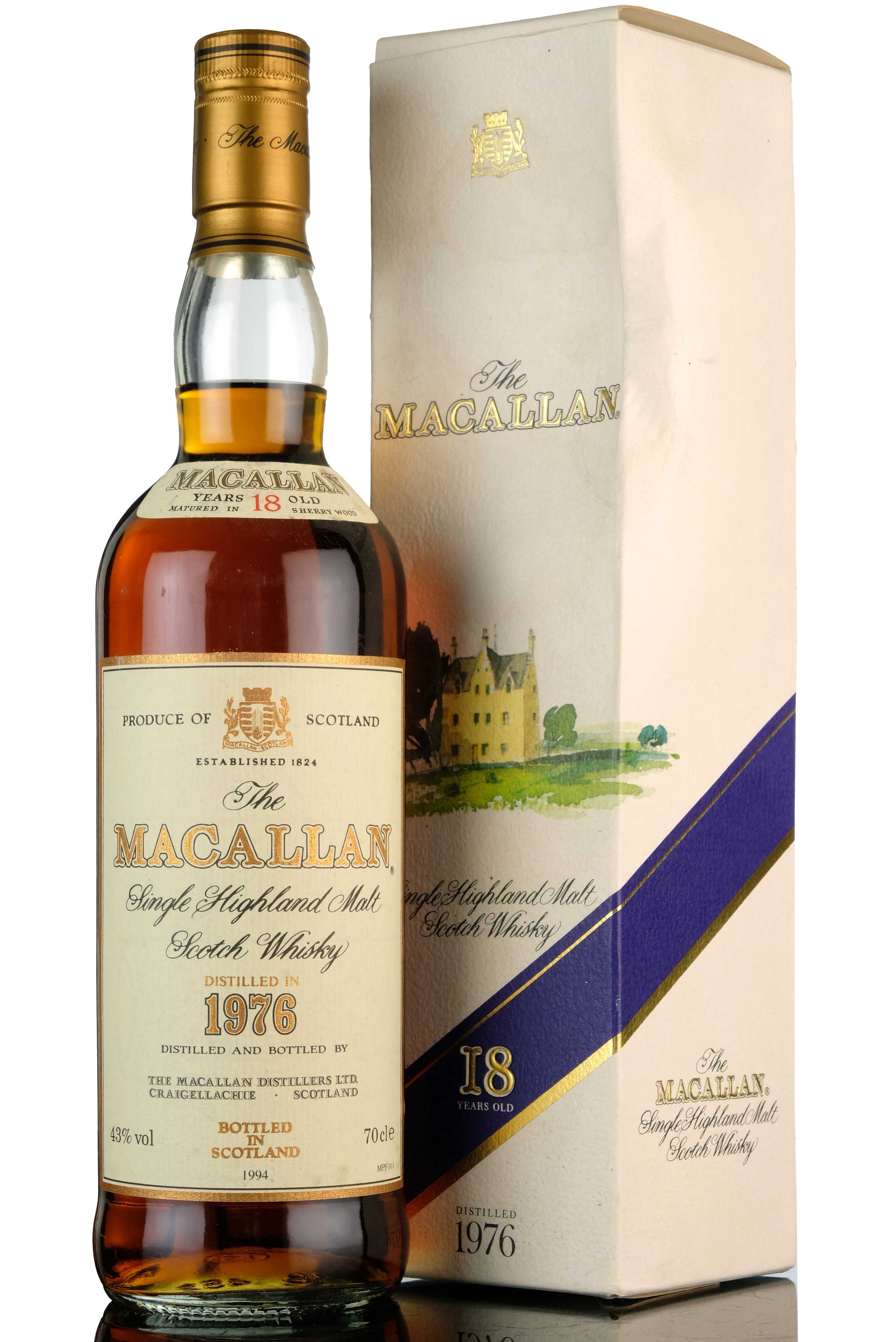 Macallan 1976-1994 - 18 Year Old