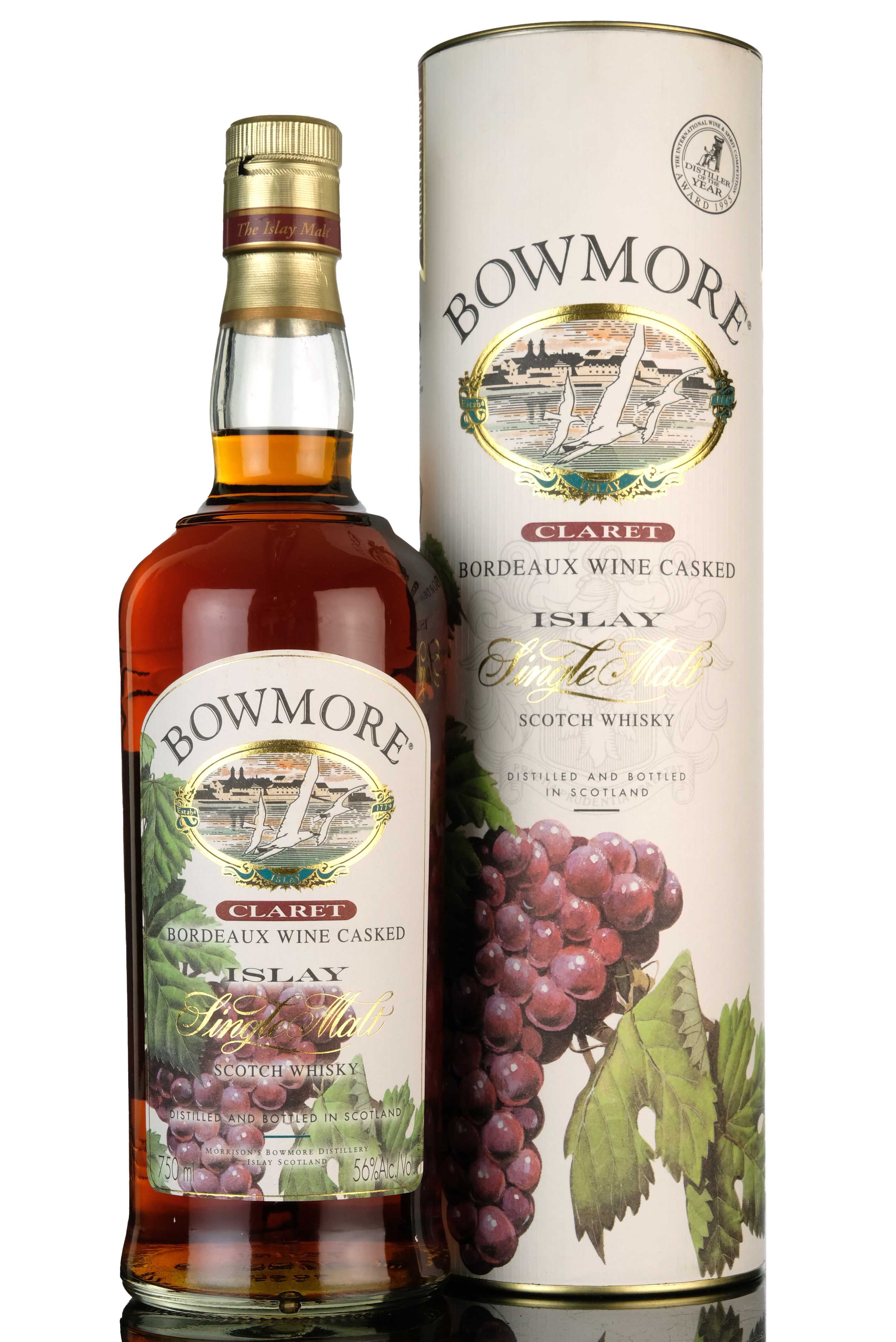 Bowmore Claret - Bordeaux Wine Cask Finish - 1999 Release