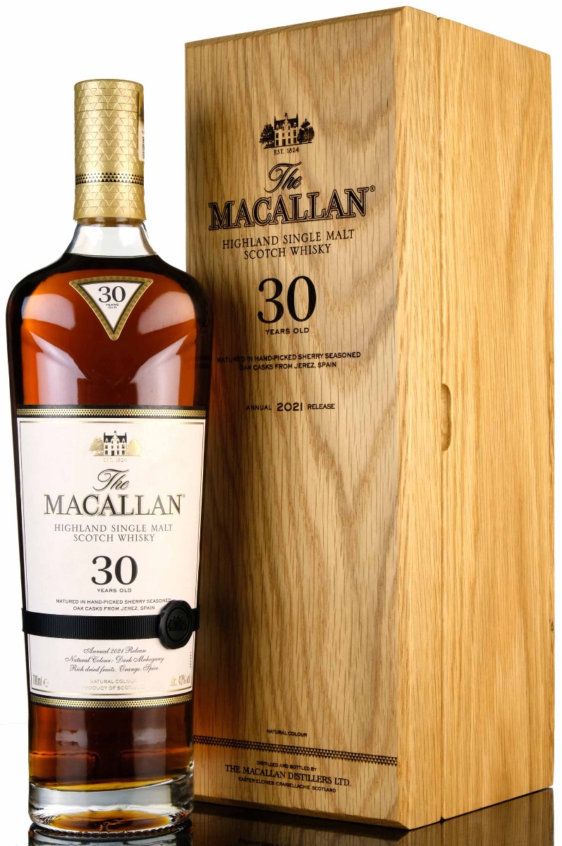 Macallan 30 Year Old - Sherry Cask - 2021 Release