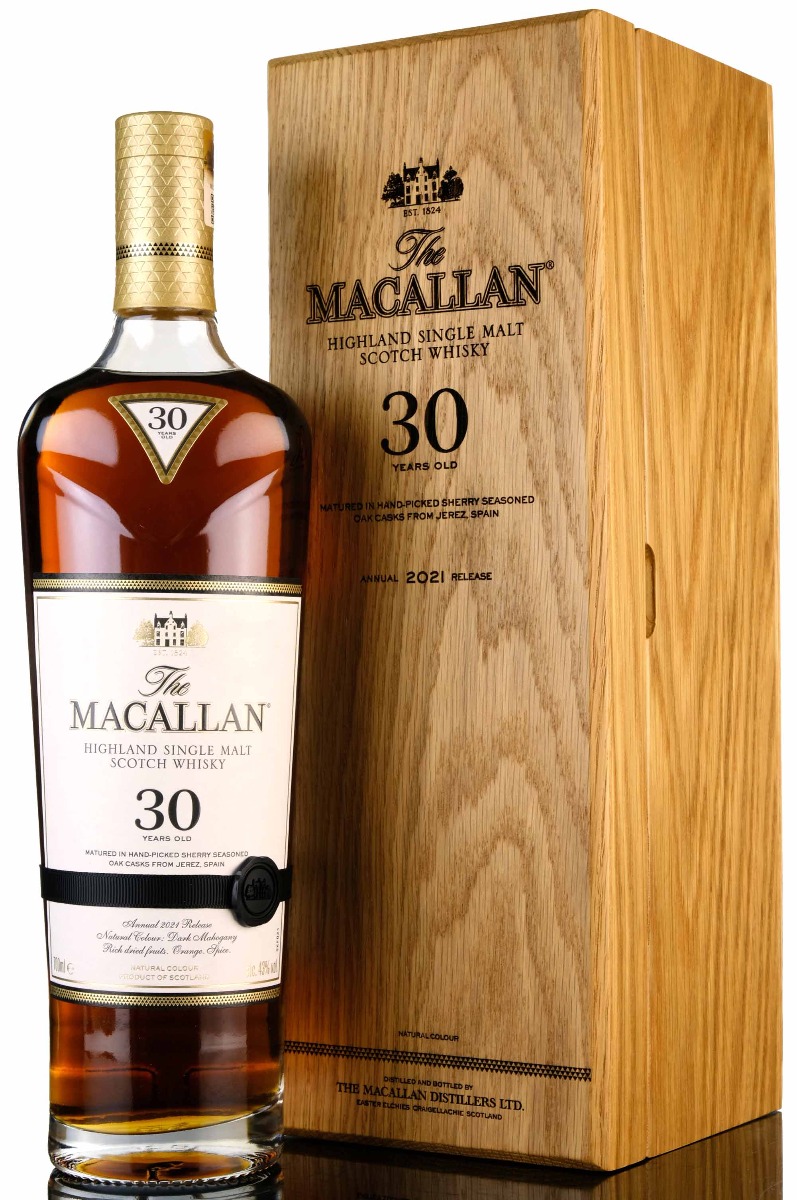 Macallan 30 Year Old - Sherry Cask - 2021 Release