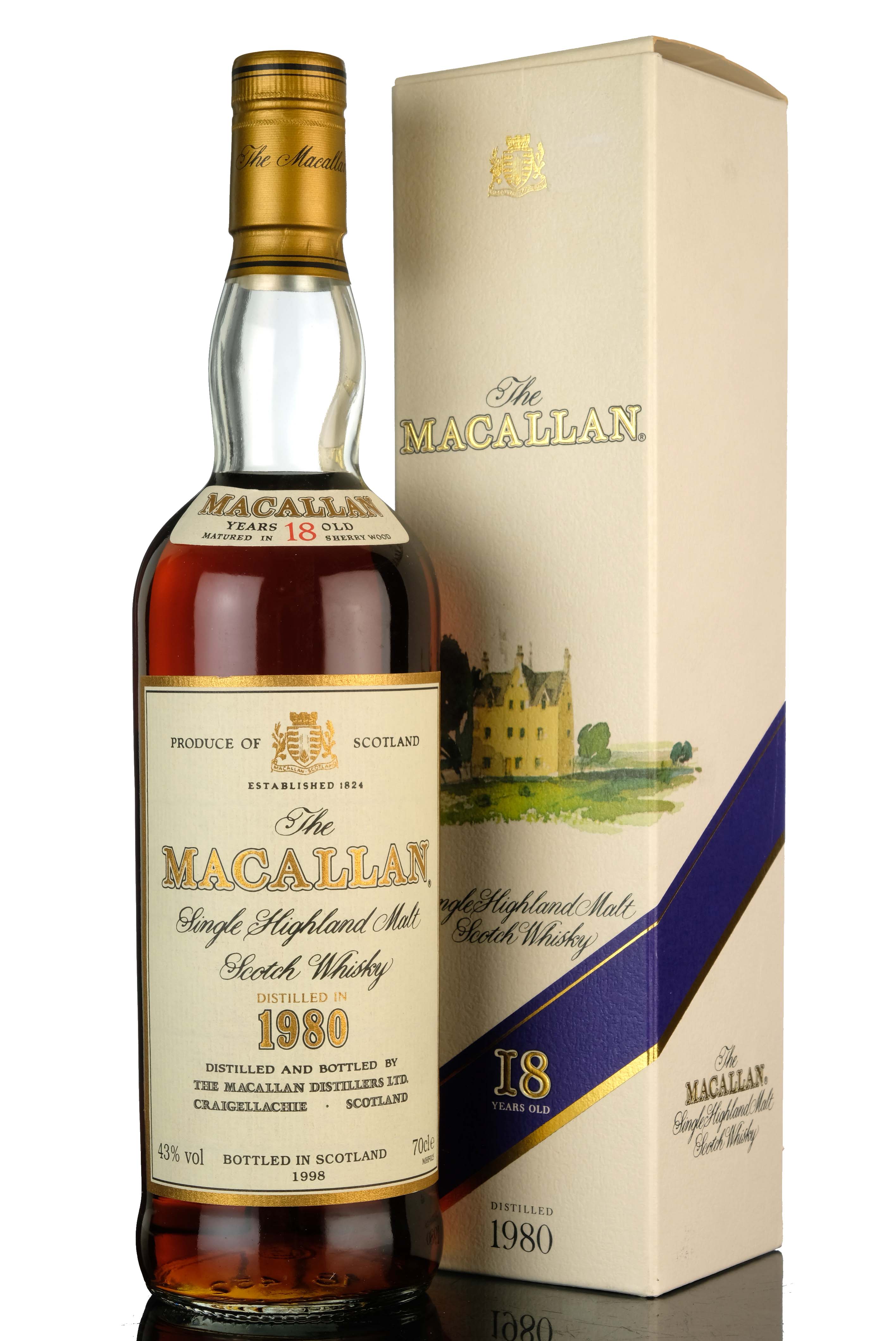 Macallan 1980-1998 - 18 Year Old - Sherry Cask