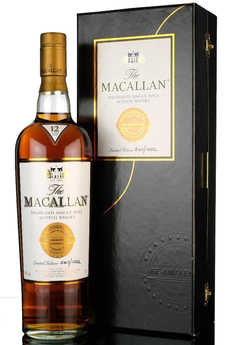 Macallan 12 Year Old - Re-Awakening - 2009 Release