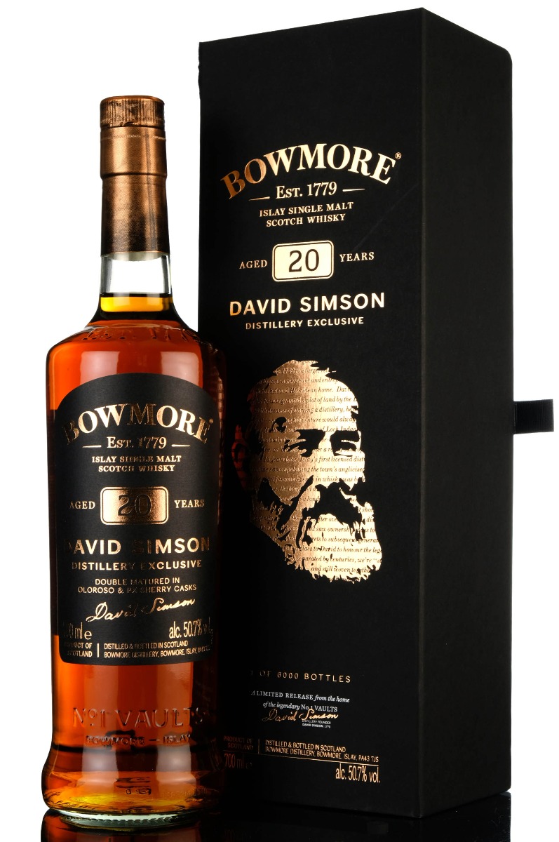 Bowmore 20 Year Old - David Simson Distillery Exclusive