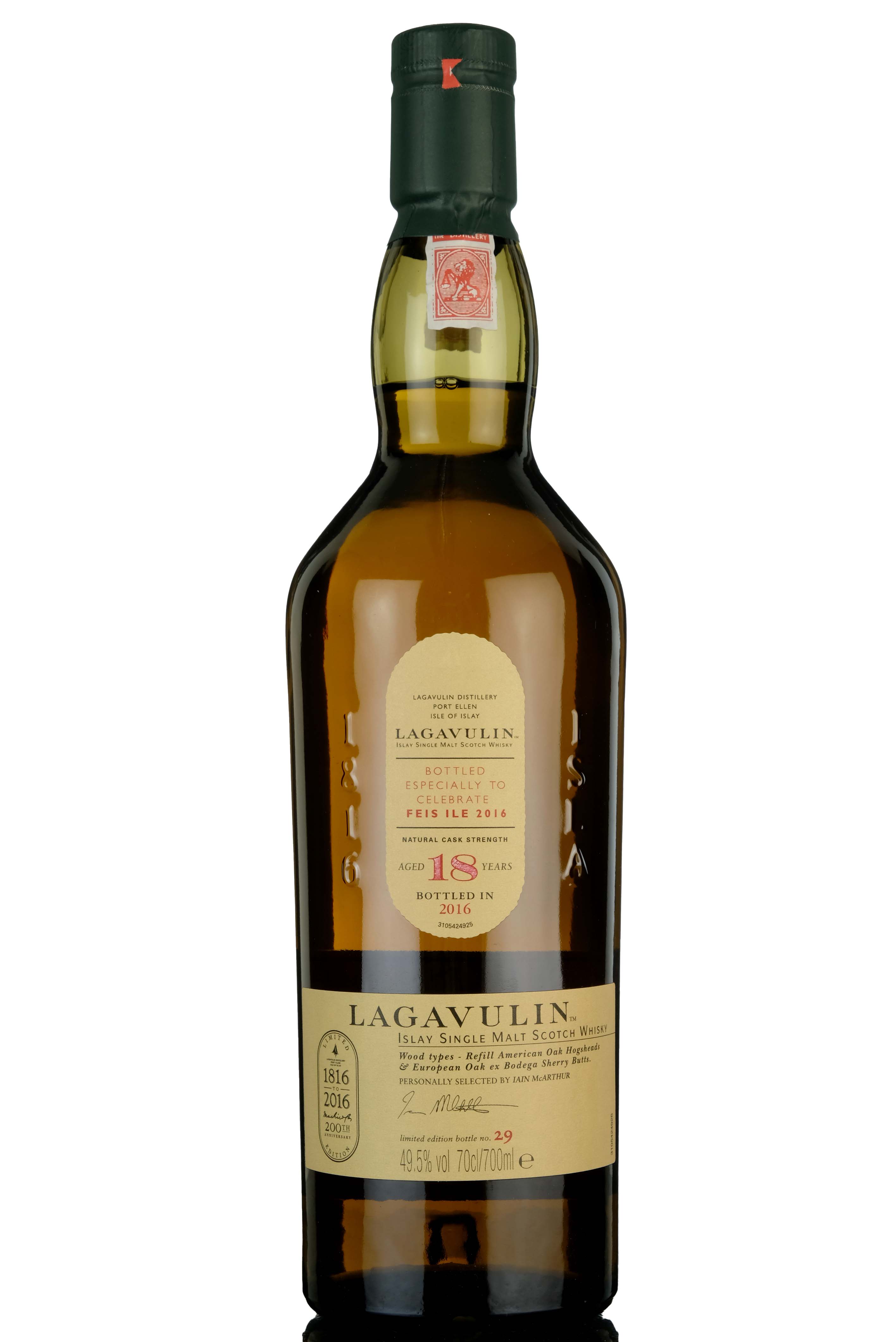 Lagavulin 18 Year Old - Festival 2016