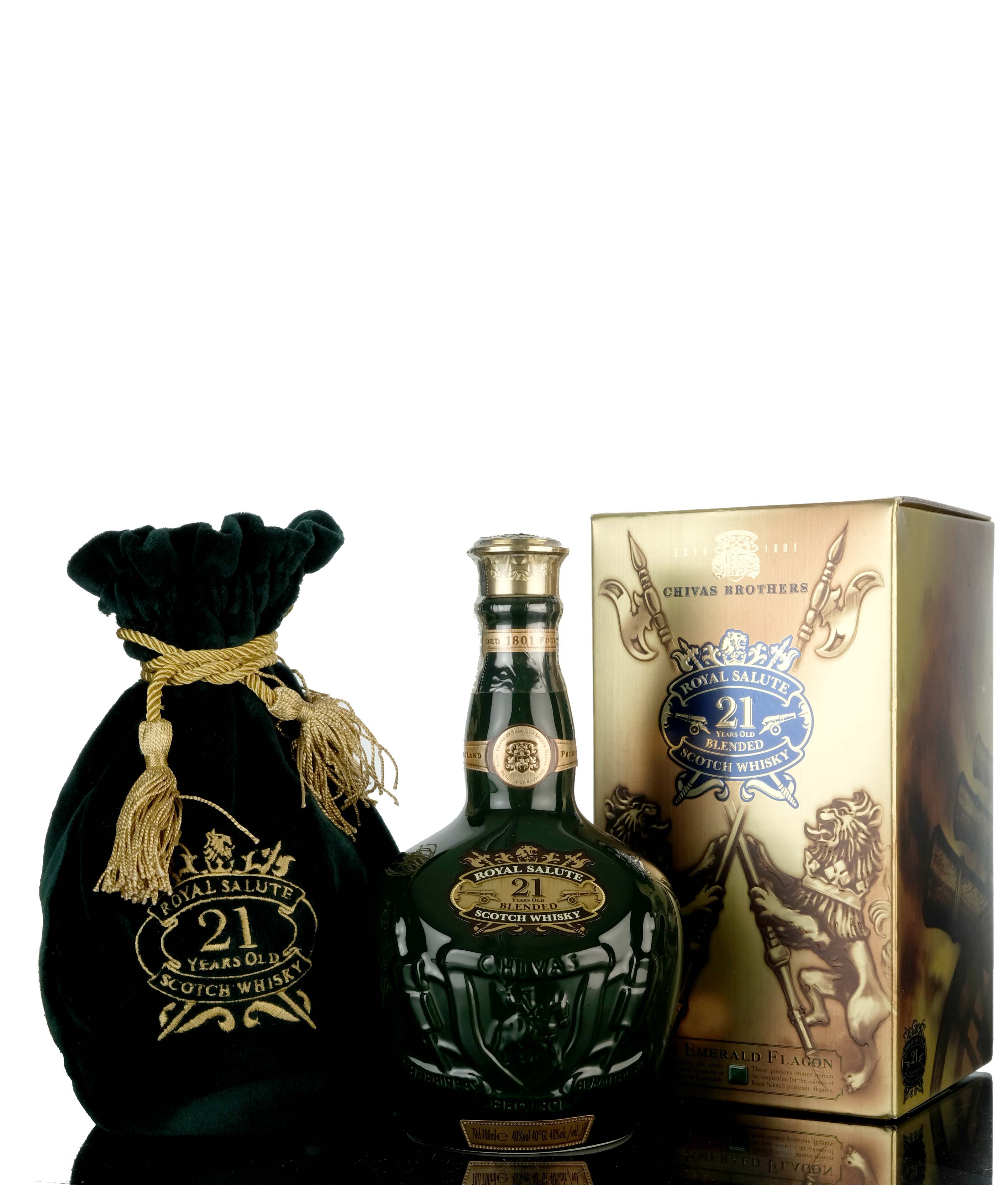 Royal Salute 21 Year Old - Green Decanter