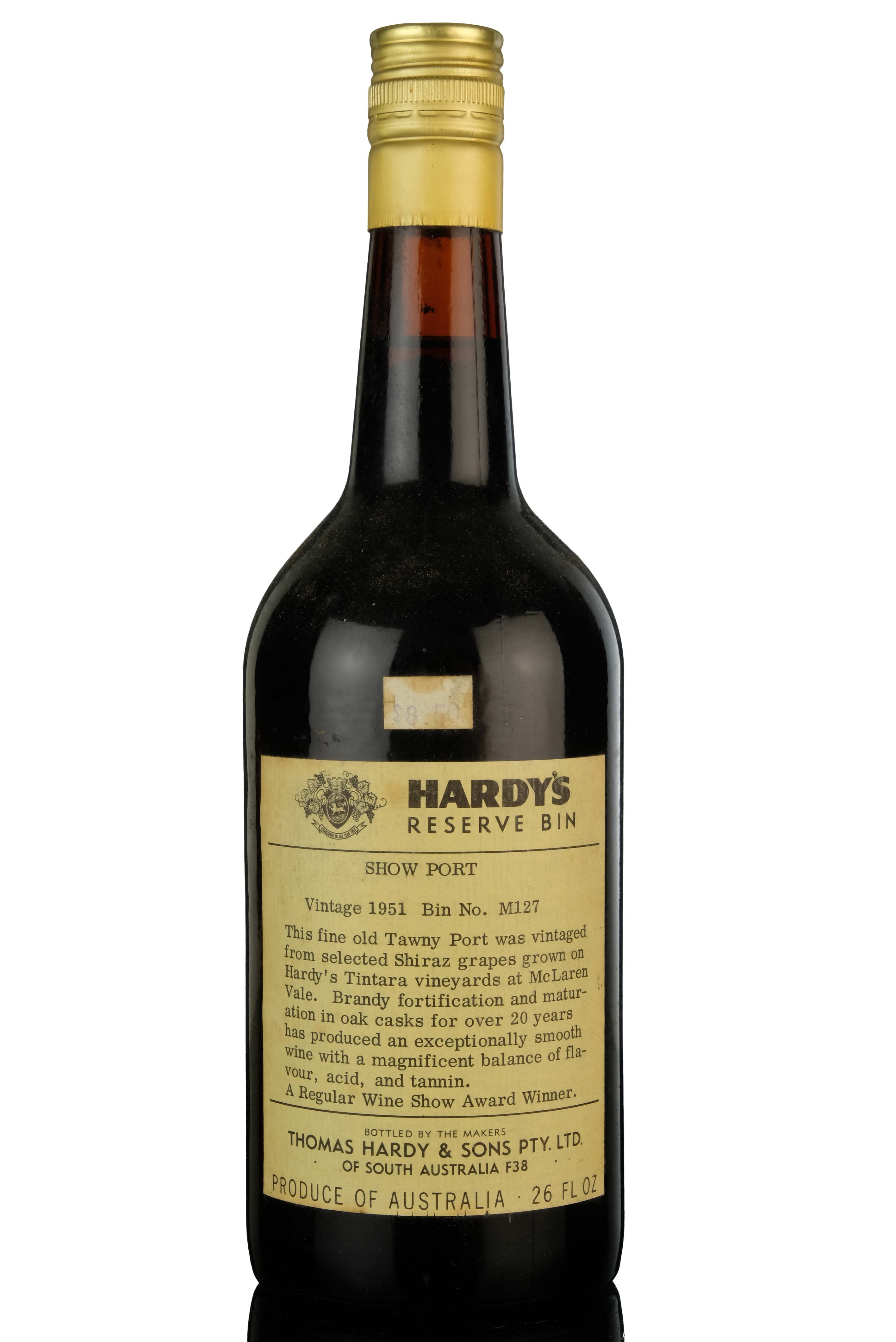 Thomas Hardy 1951 Port