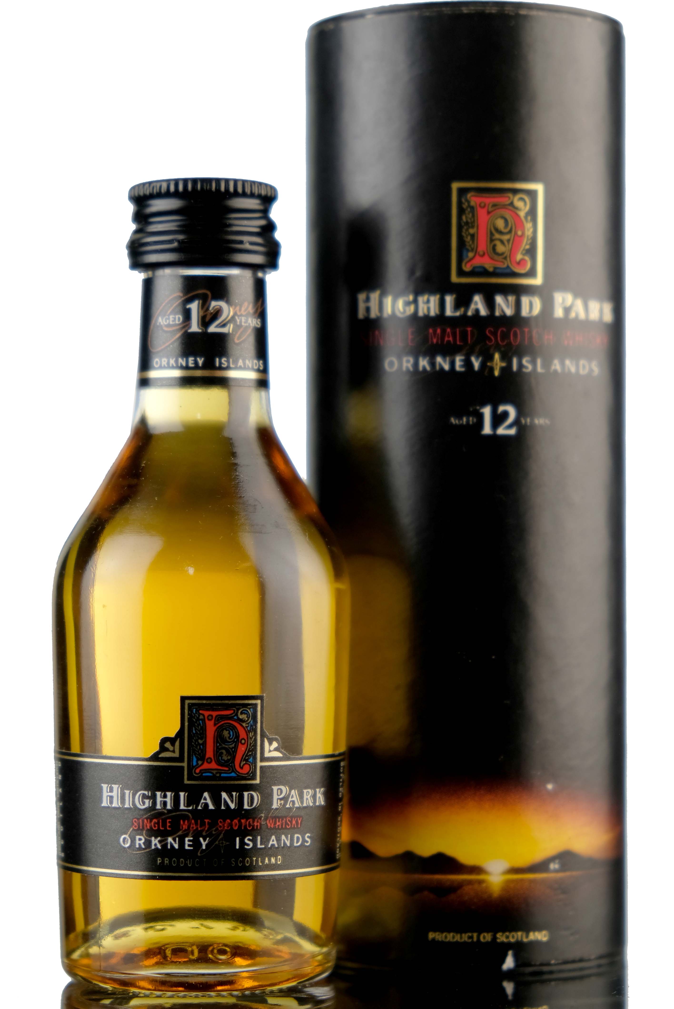 Highland Park 12 Year Old Miniature