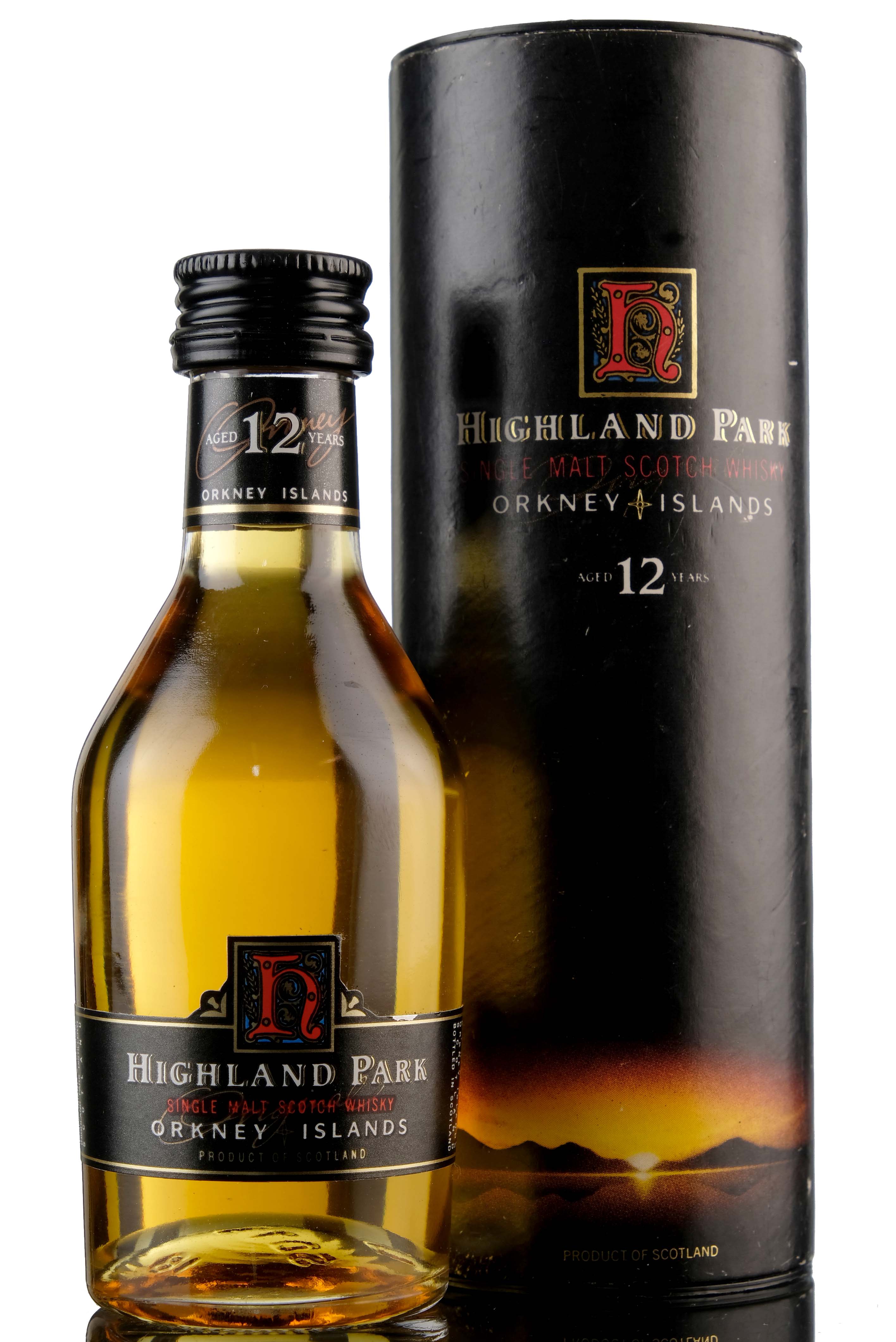 Highland Park 12 Year Old Miniature