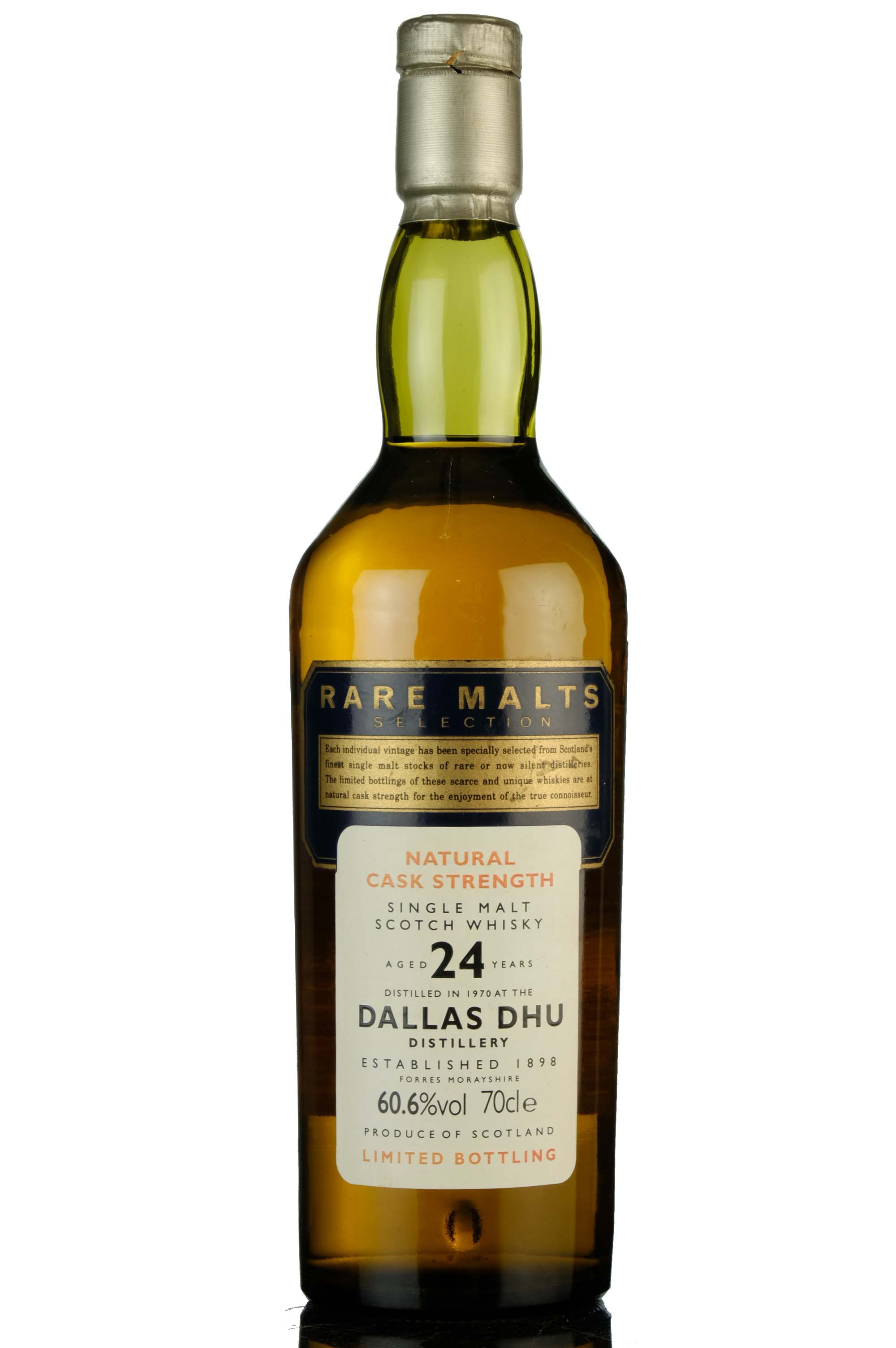 Dallas Dhu 1970 - 24 Year Old - Rare Malts 60.6%