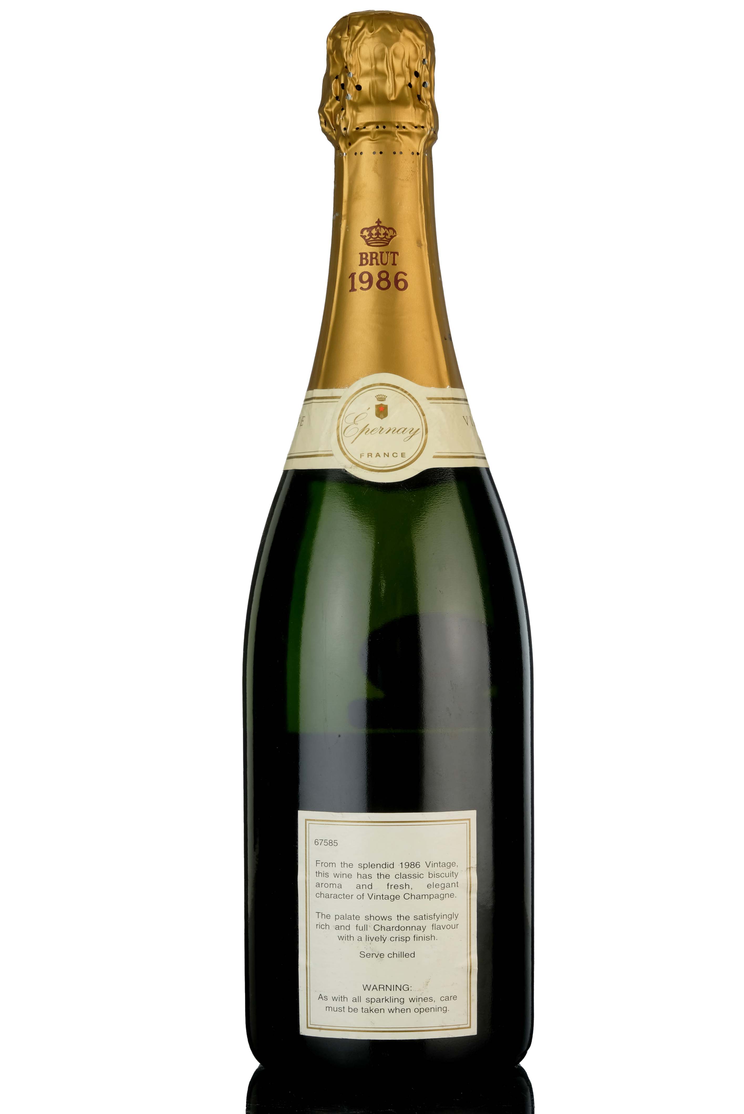 Victoria Wine 1986 - Champagne