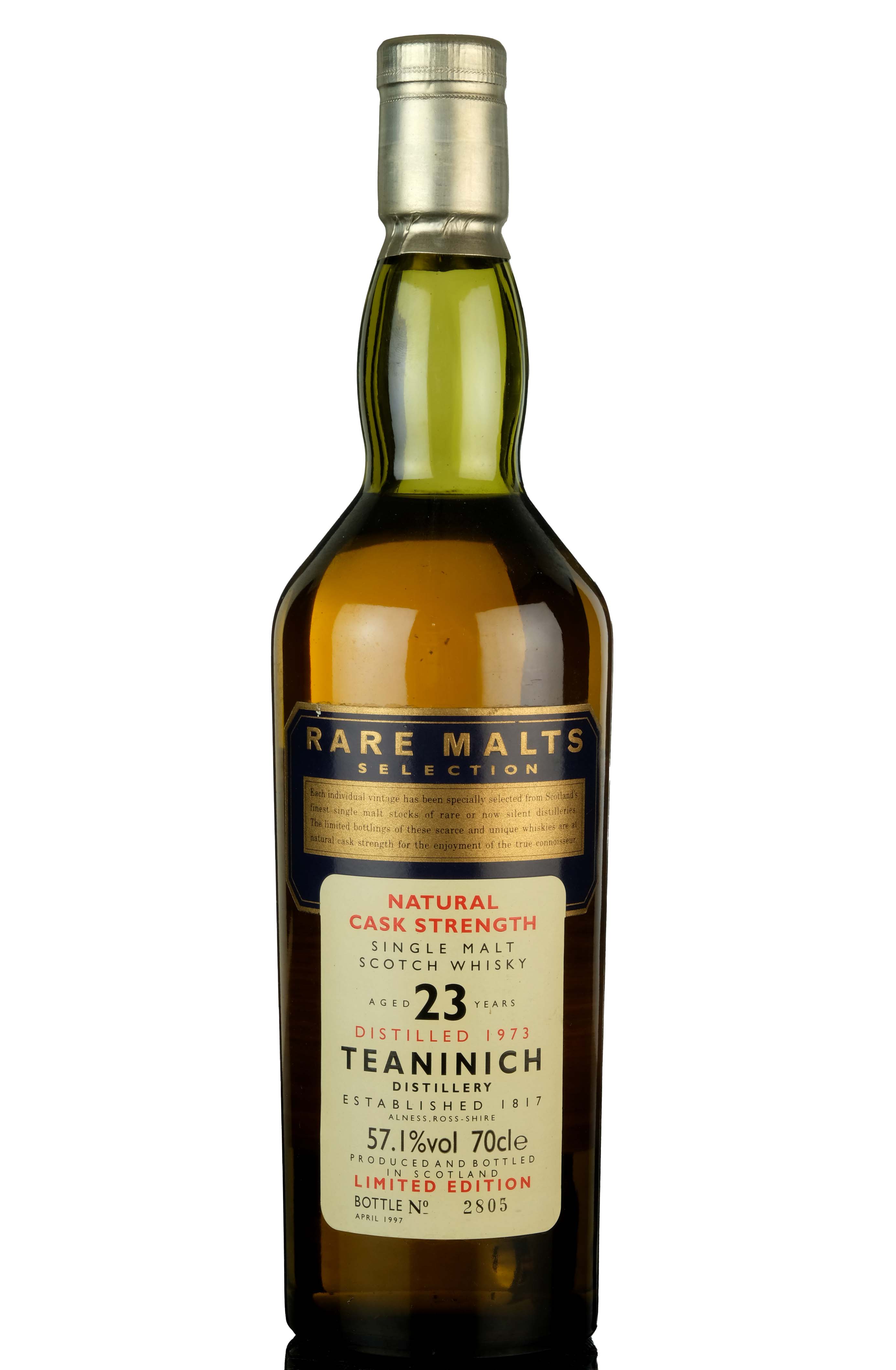 Teaninich 1973-1997 - 23 Year Old - Rare Malts 57.1%