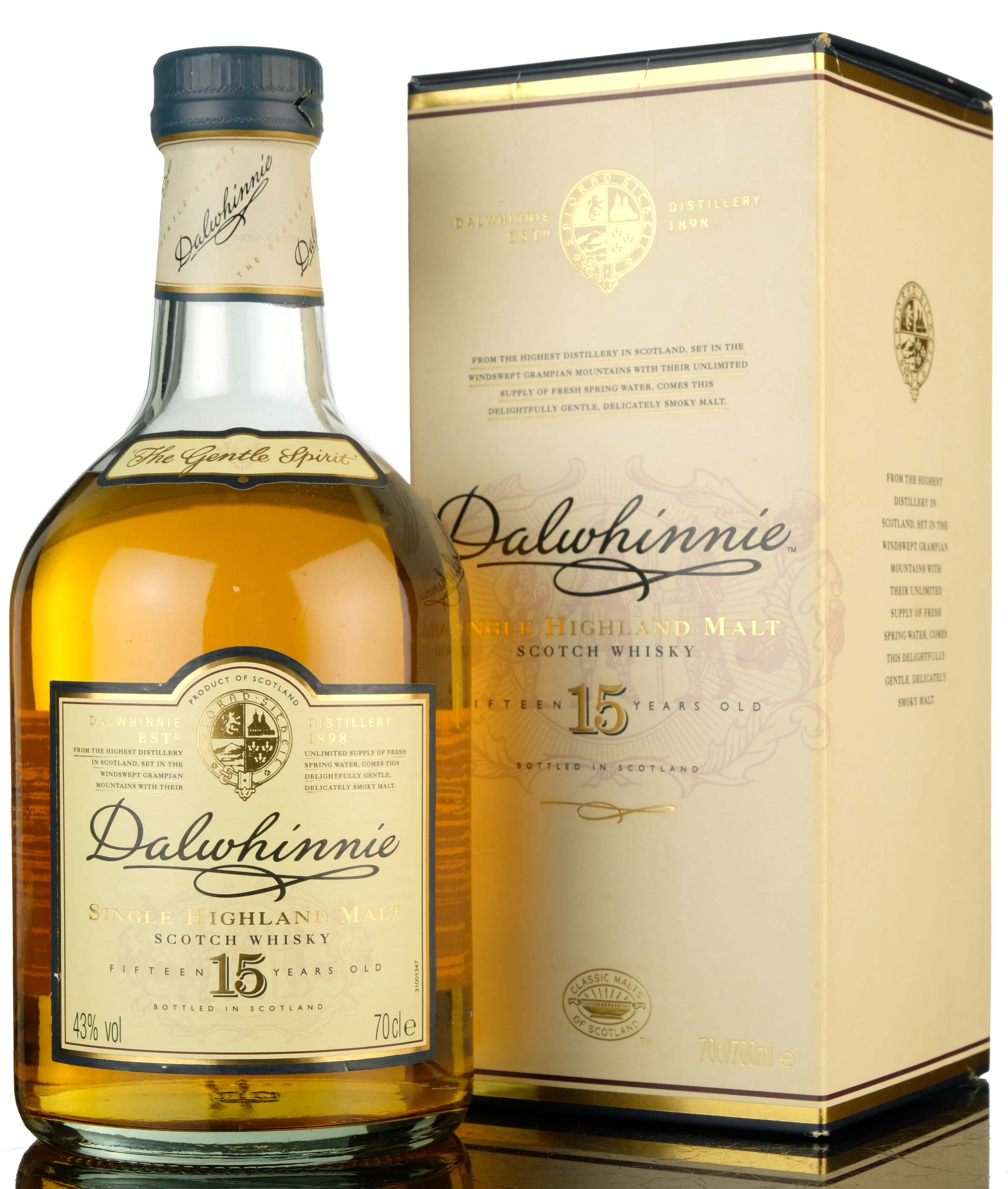Dalwhinnie 15 Year Old - Early 2000s