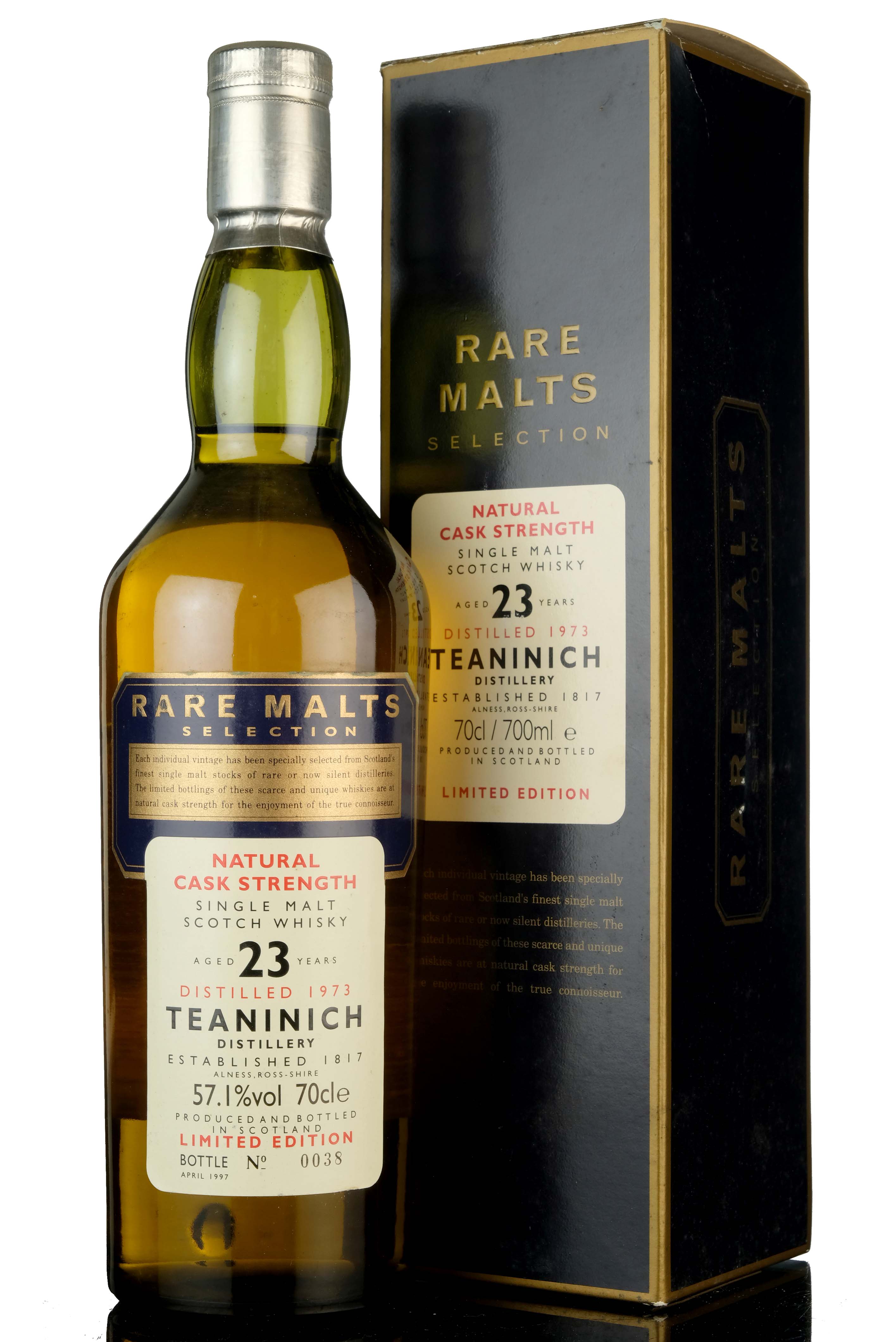 Teaninich 1973-1997 - 23 Year Old - Rare Malts 57.1%
