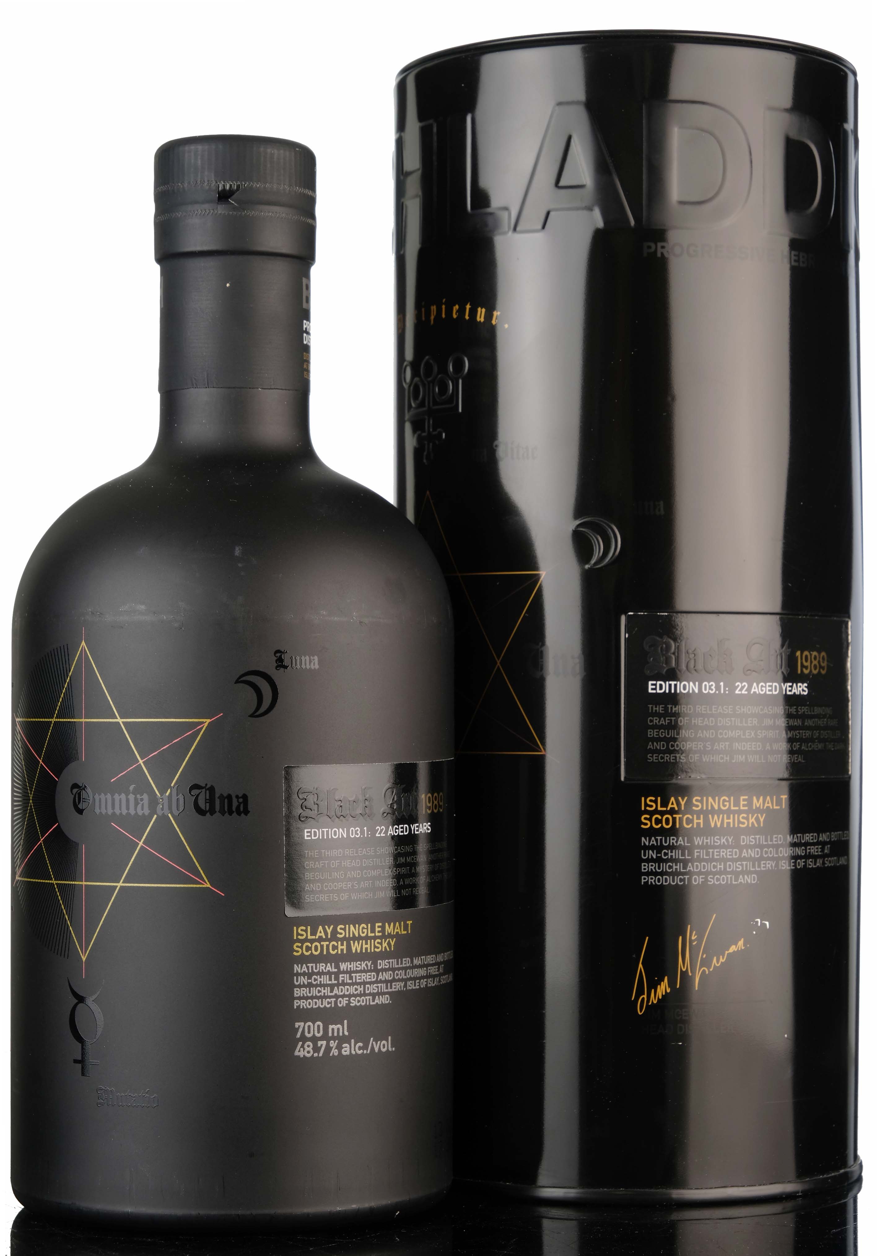 Bruichladdich 1989 - Black Art - Edition 03.1