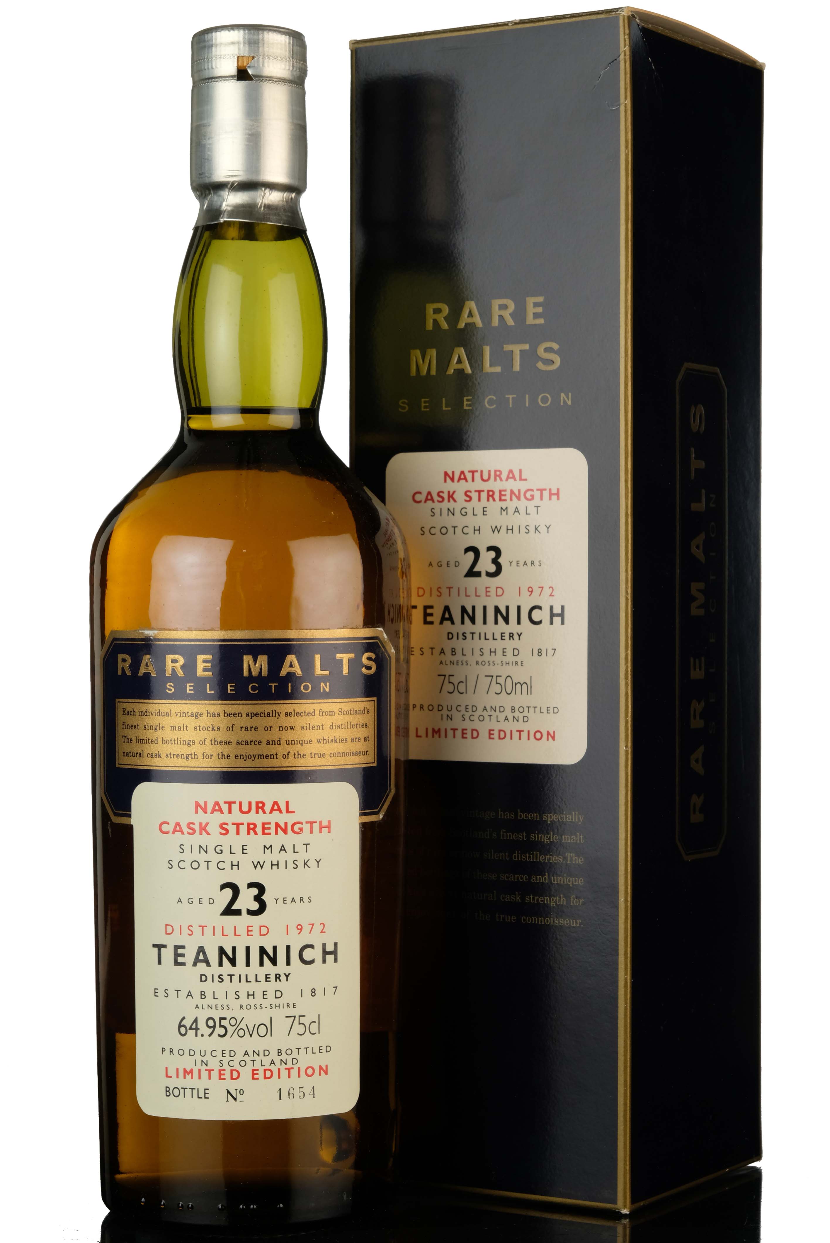 Teaninich 1972 - 23 Year Old - Rare Malts 64.95%