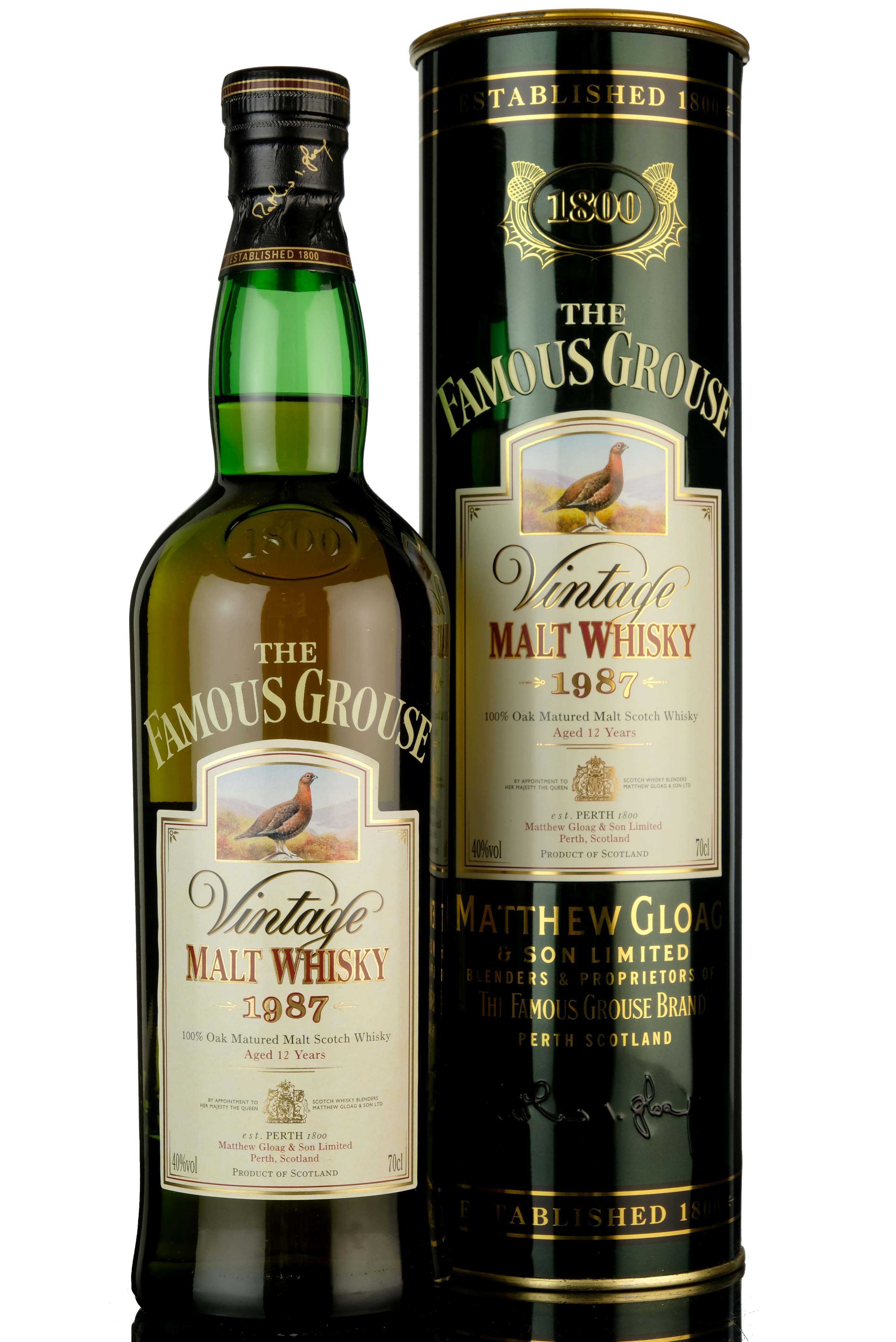 Famous Grouse 1987 - 12 Year Old