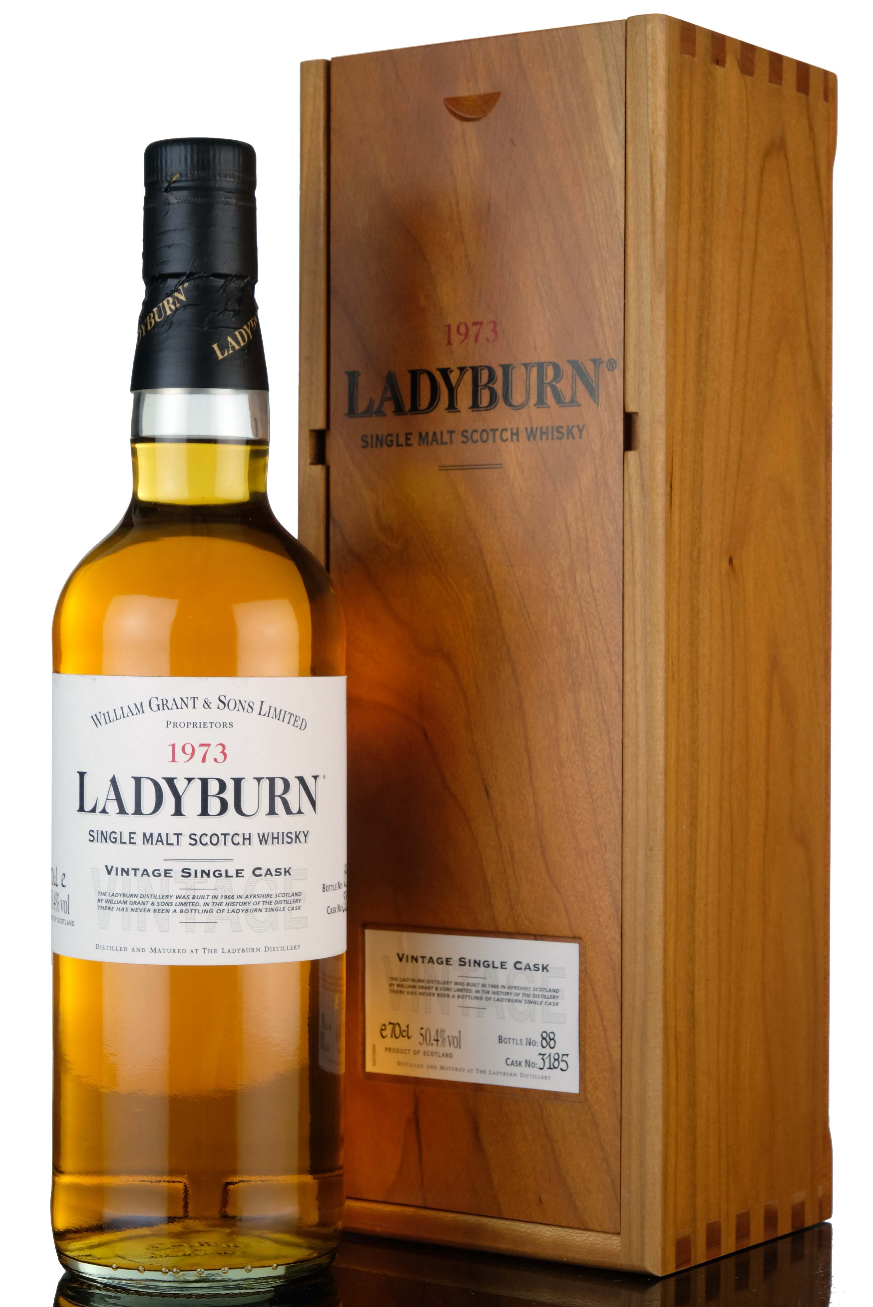Ladyburn 1973-2000 - 27 Year Old - Single Cask 3185