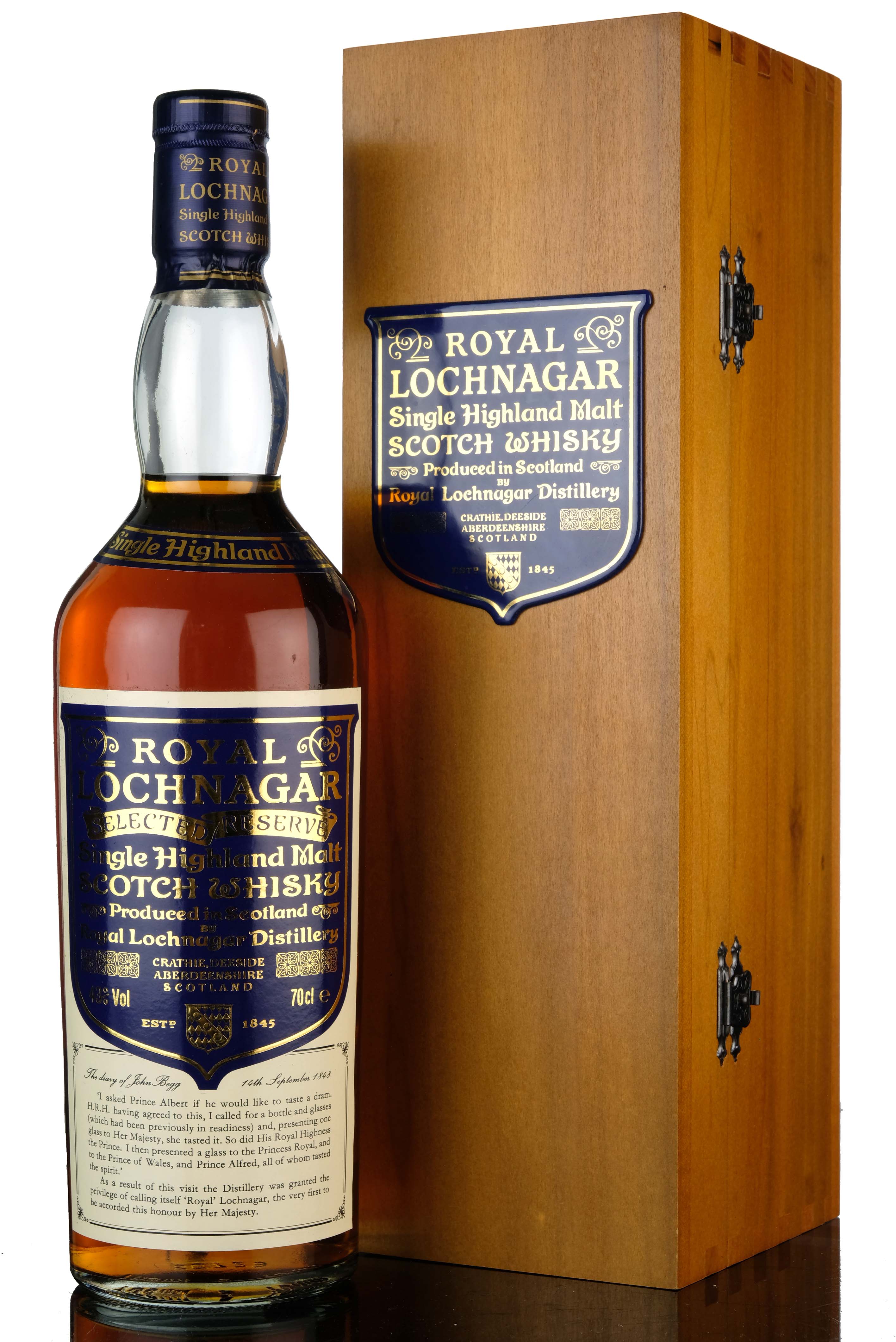 Royal Lochnagar Selected Reserve - Circa 2000