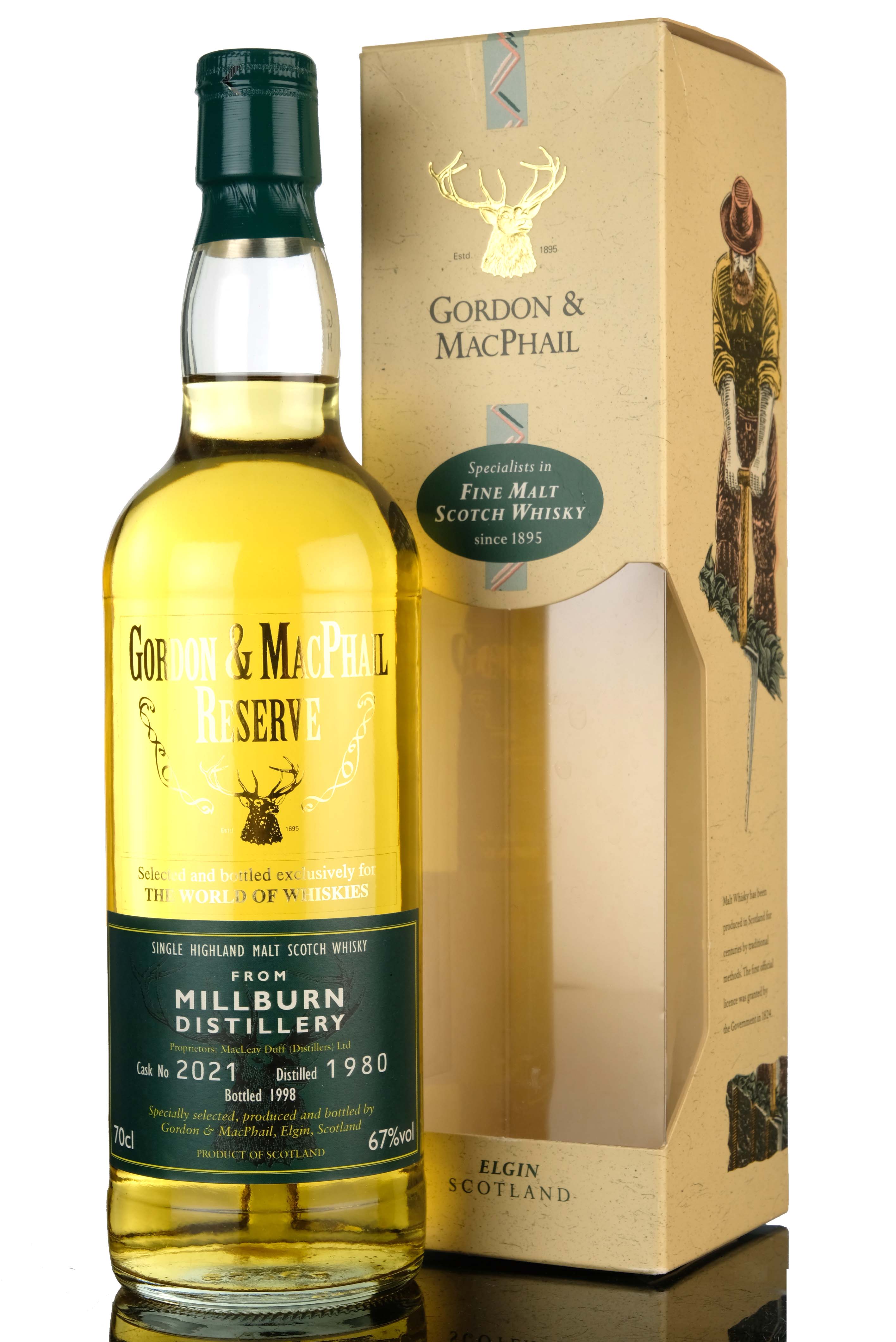 Millburn 1980-1998 - World Of Whiskies - Gordon & Macphail