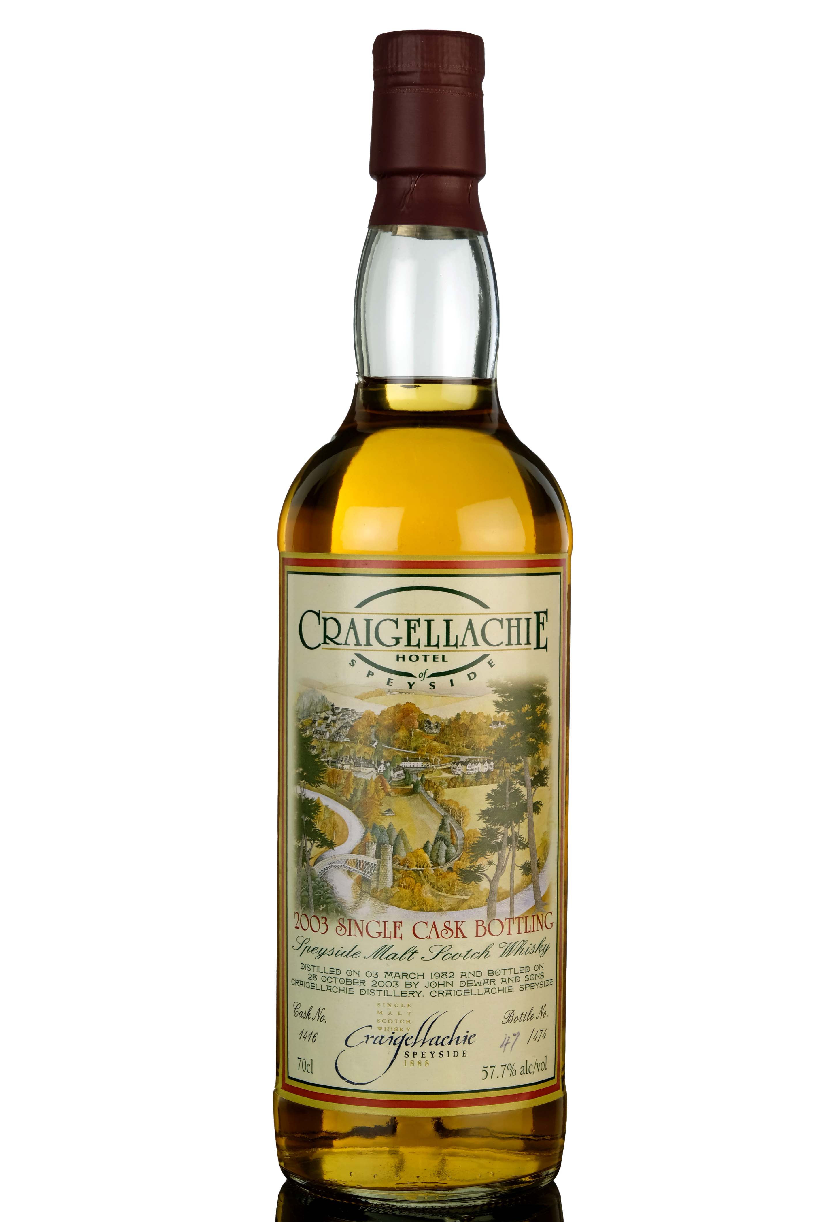 Craigellachie 1982-2003 - Single Cask 1416