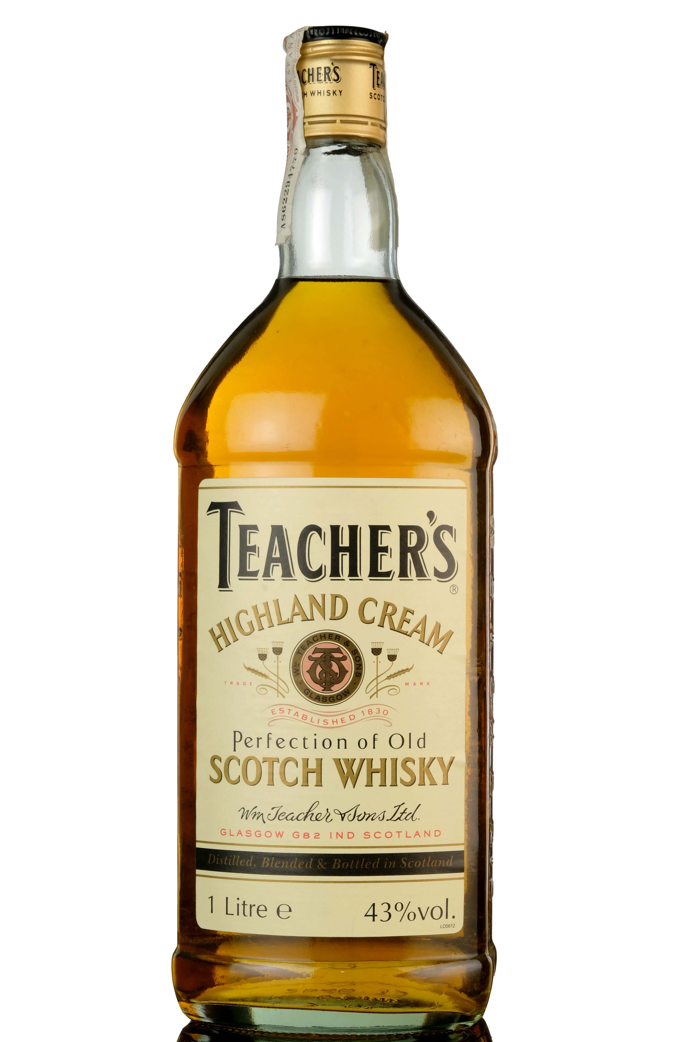 Teachers Highland Cream - 1 Litre