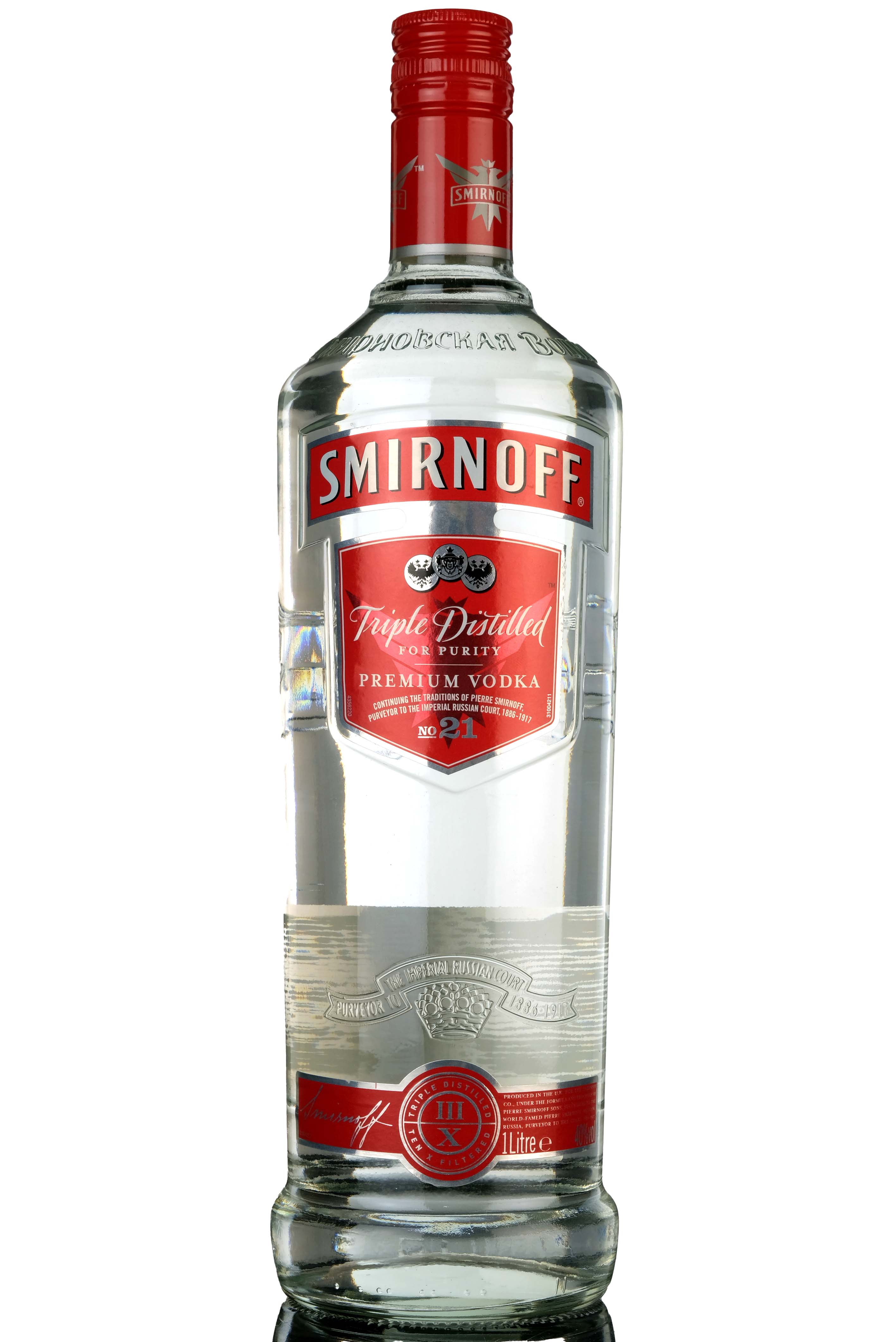 Smirnoff Vodka - 1 Litre