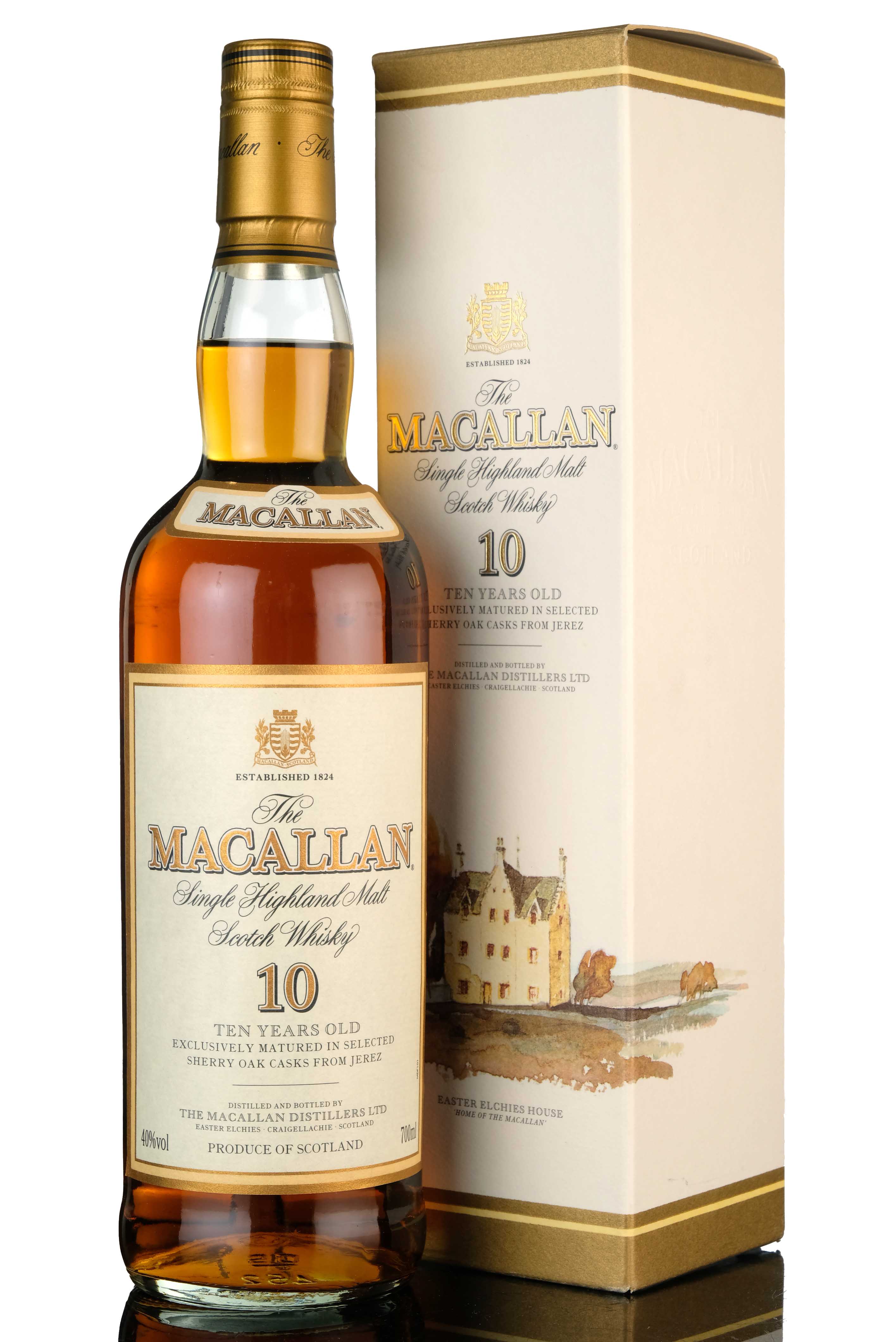 Macallan 10 Year Old - Sherry Casks - Early 2000s