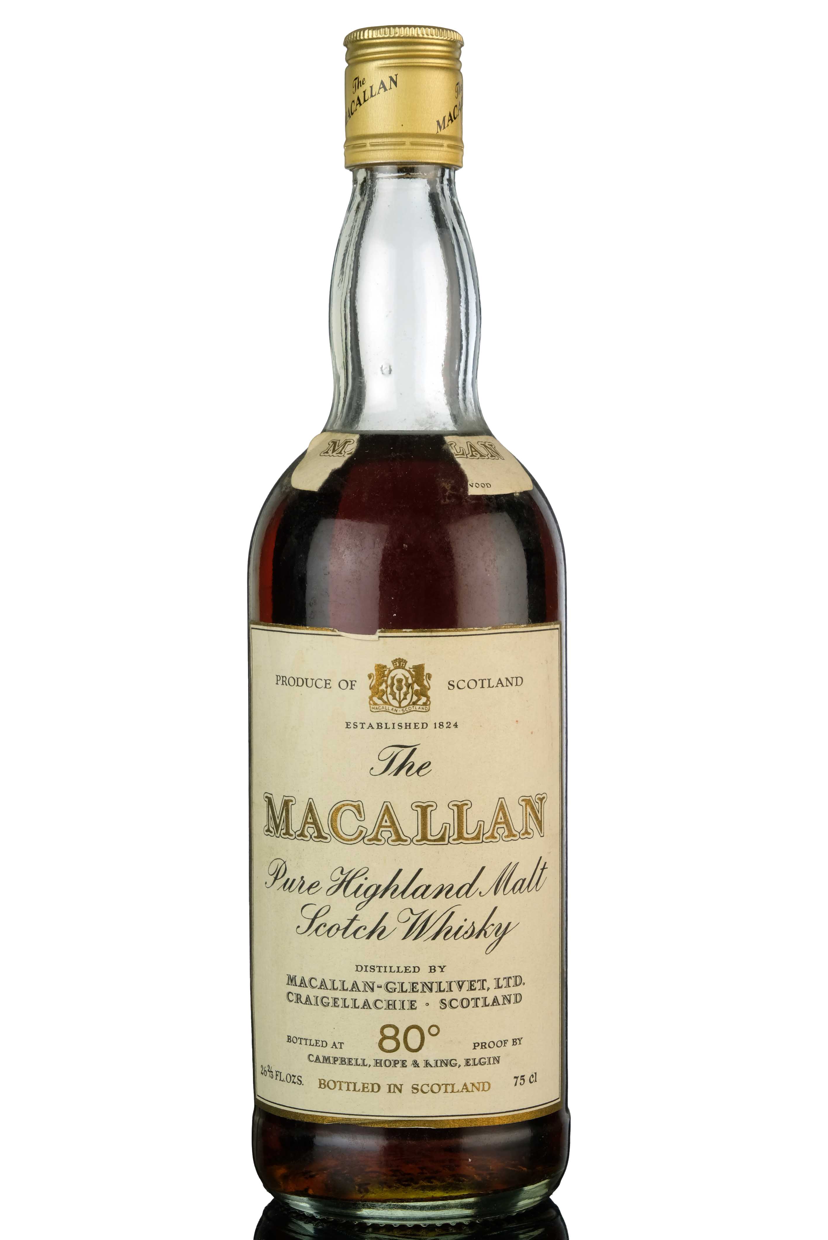 Macallan 1962 - Campbell Hope & King - 1970s
