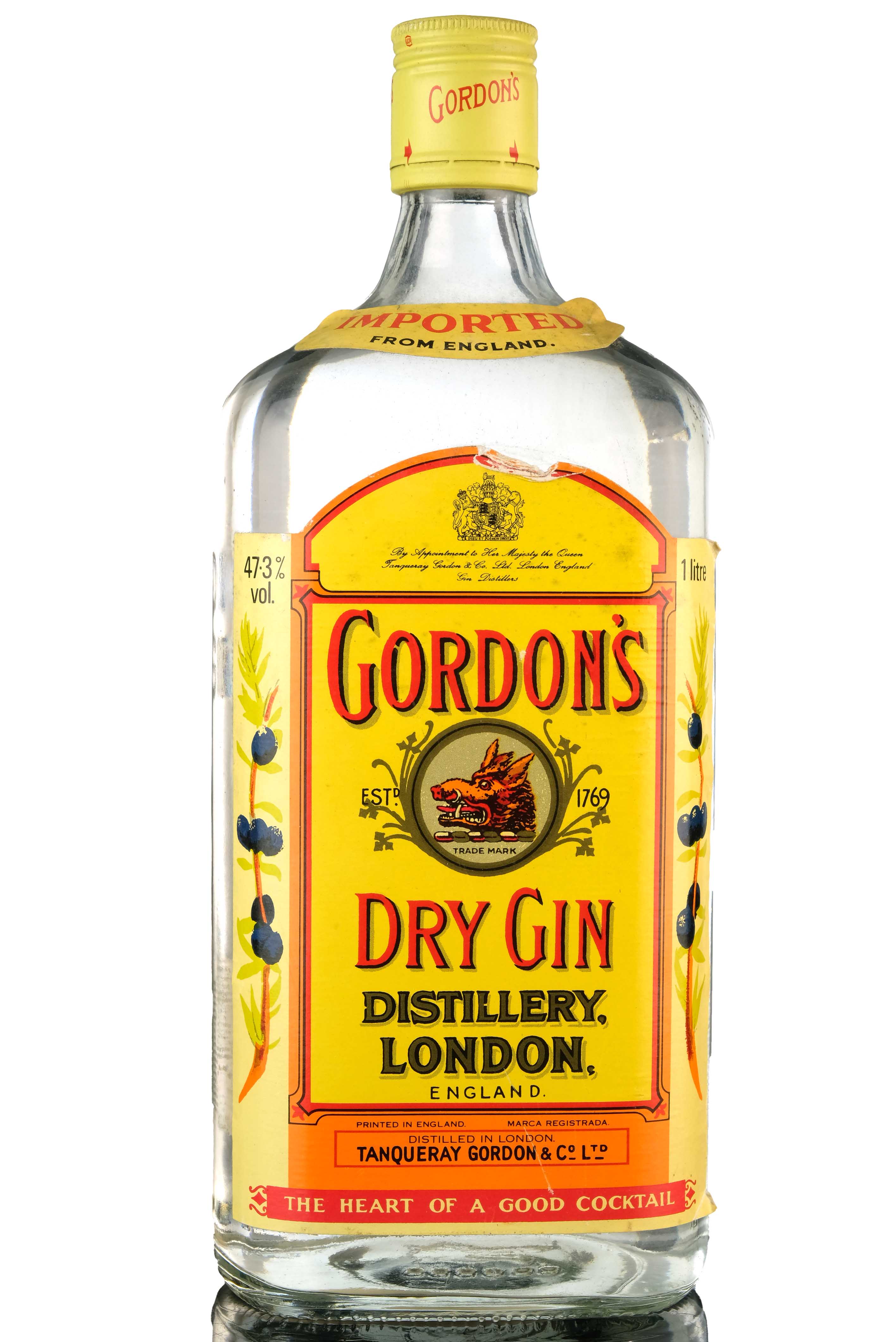 Gordons Dry Gin - 1 Litre