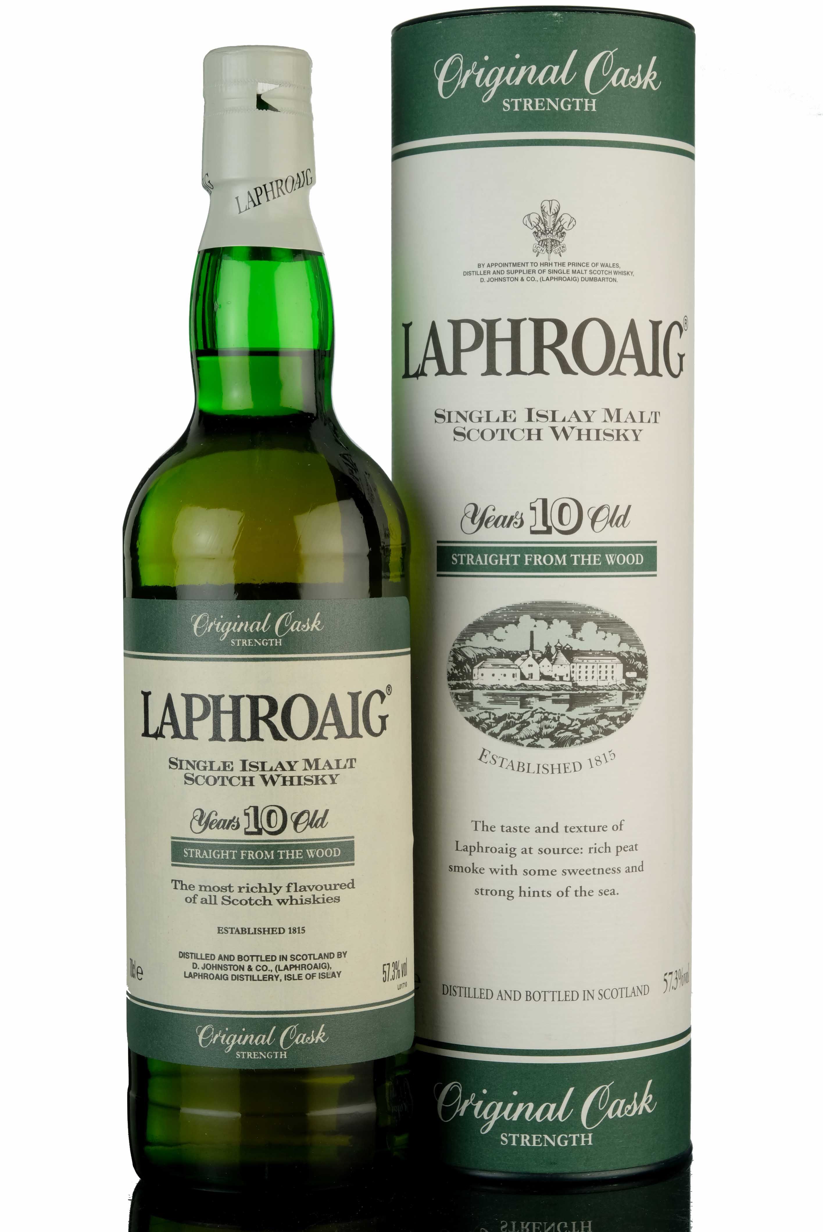 Laphroaig 10 Year Old - Original Cask Strength - 57.3%